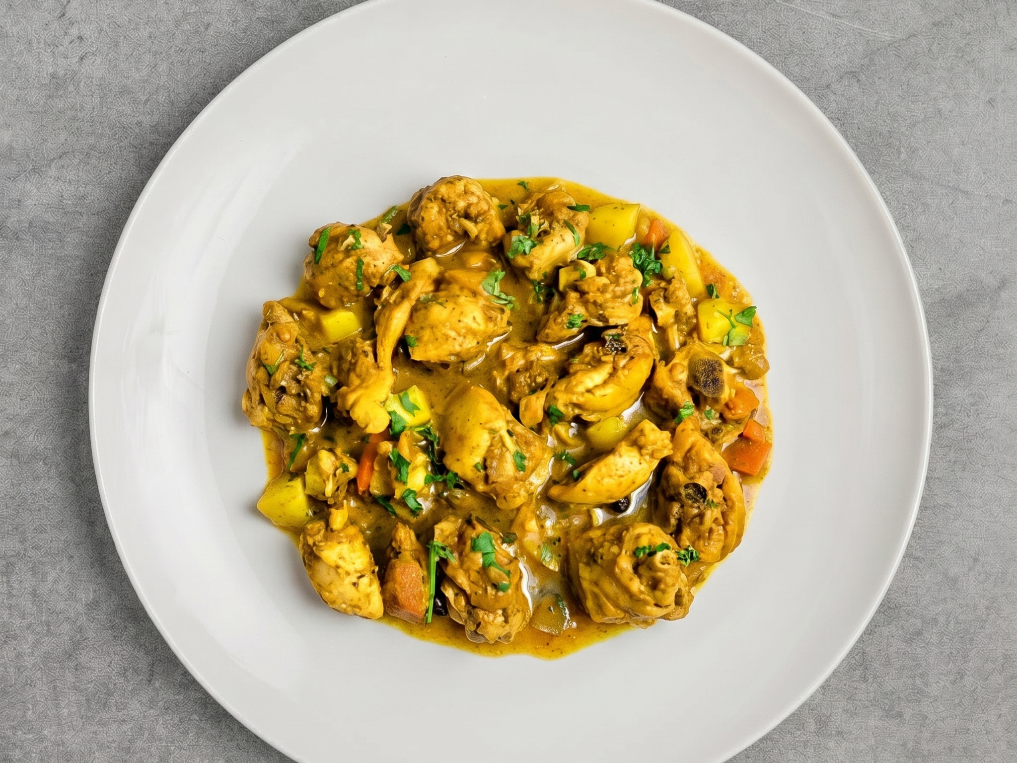 Curry Chicken.