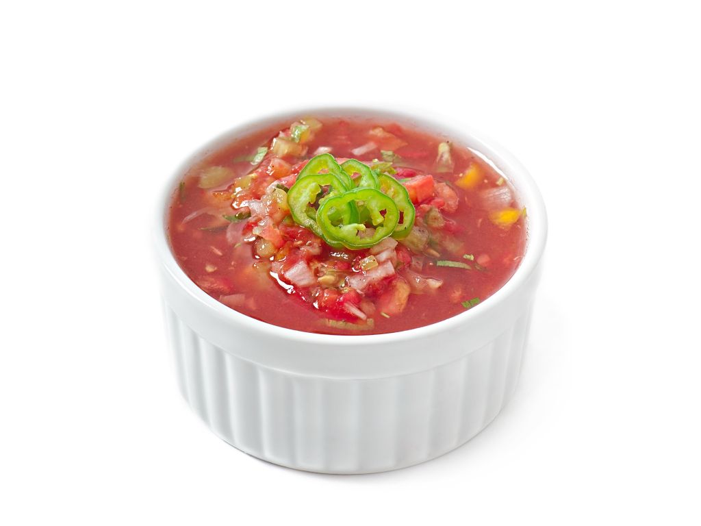 Salsa para taco to go.