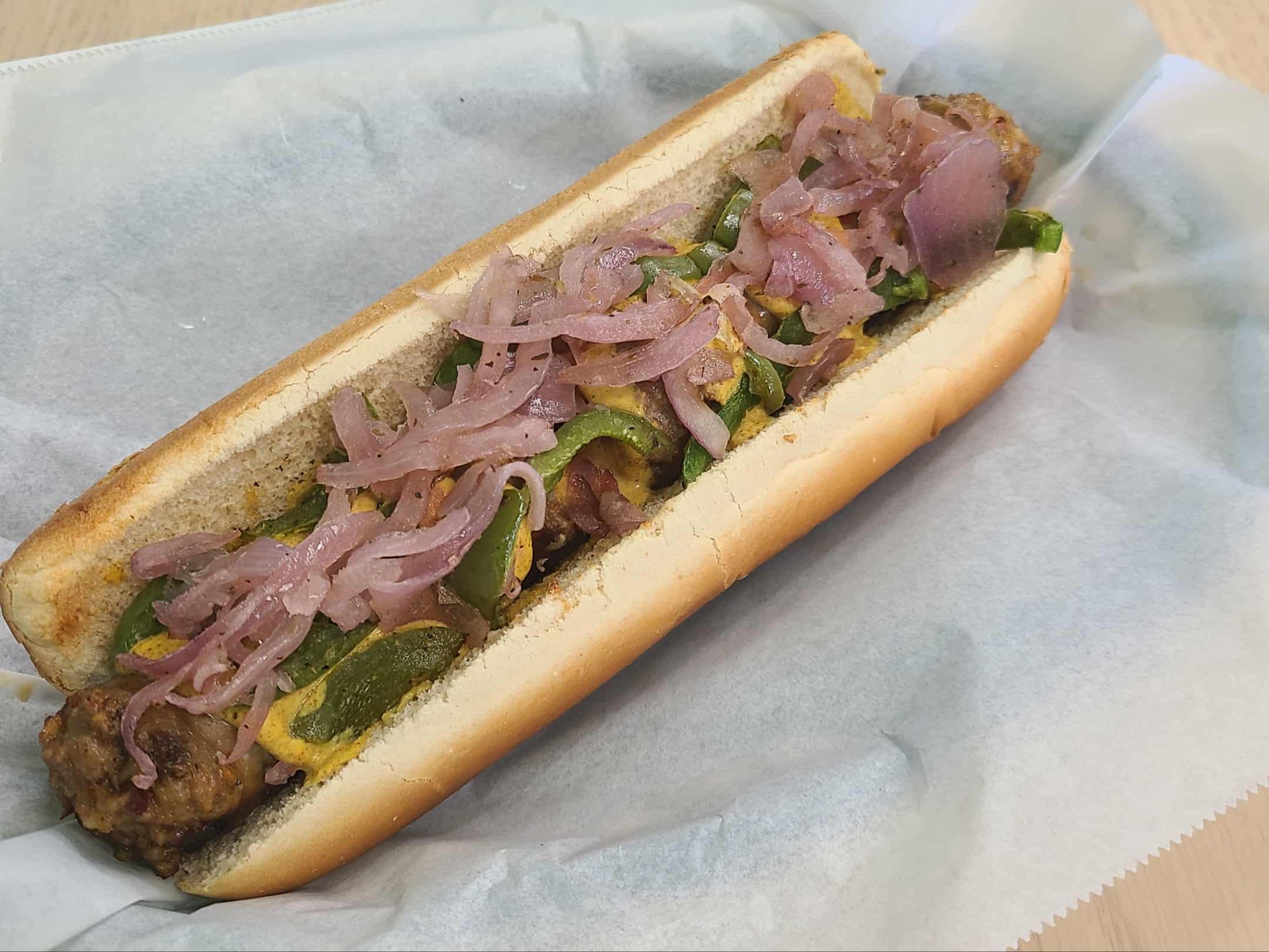 Italian Sausage And Peppers (Sausage Roll).