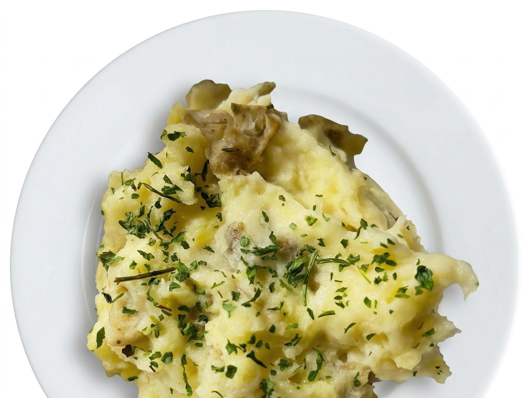 Garlic Mashed Potatoes.