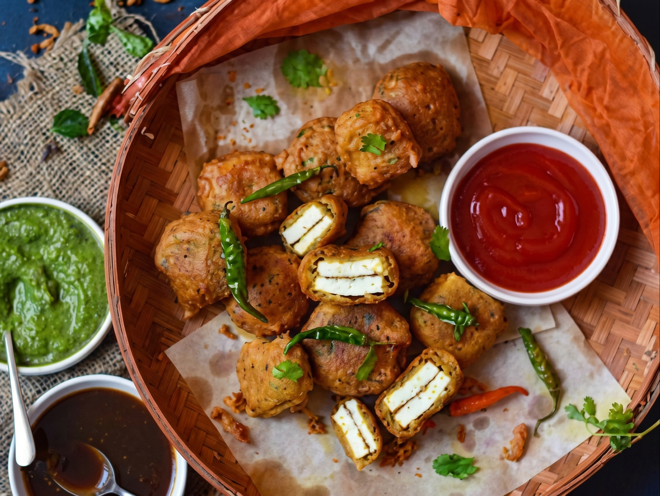 Paneer Pakora.