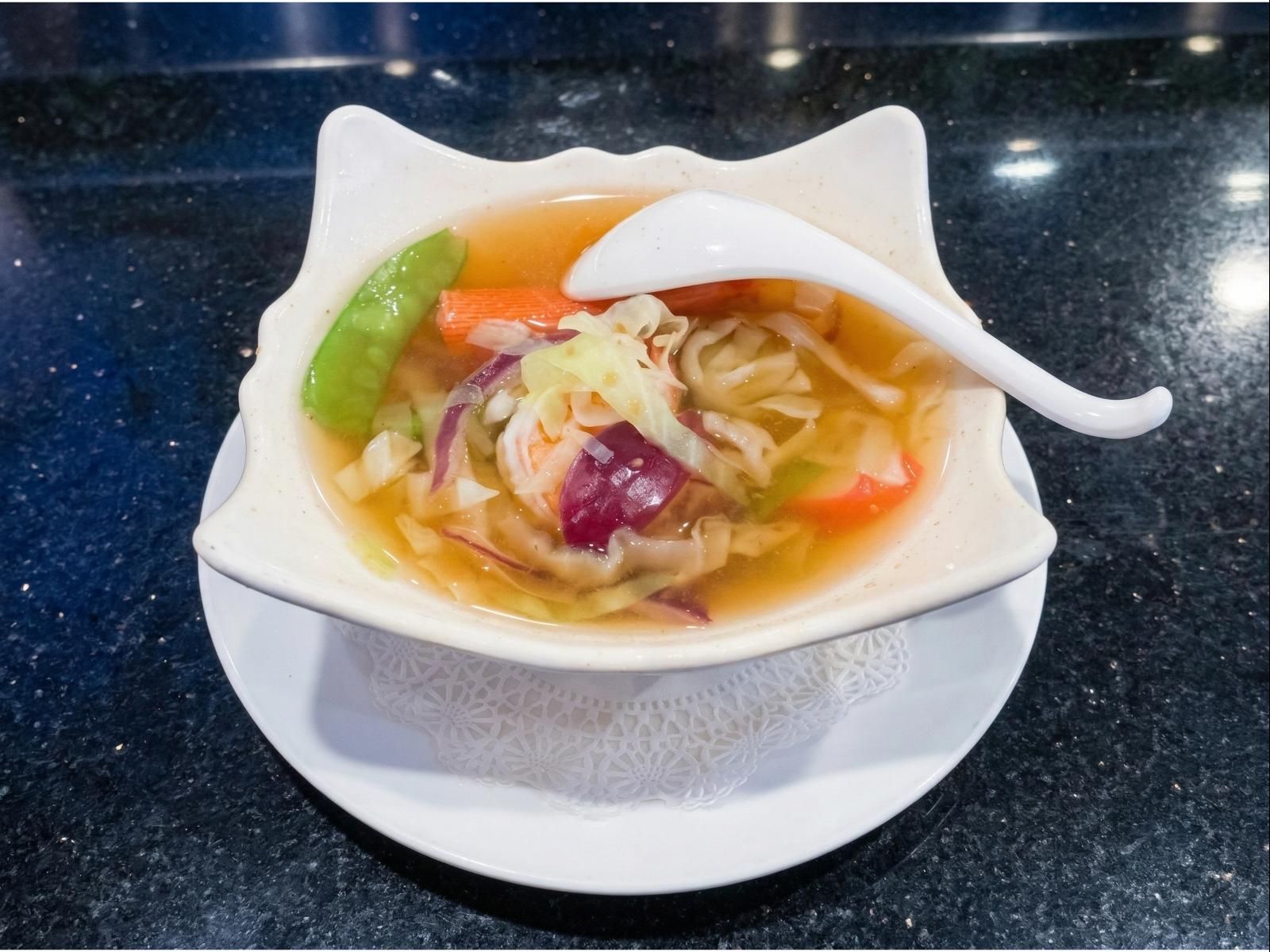 Spicy Seafood Soup.