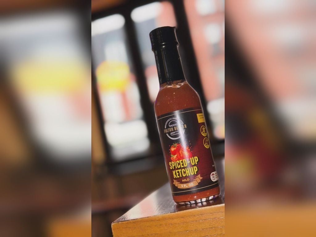 Fulton Burger Spiced-Up Ketchup.