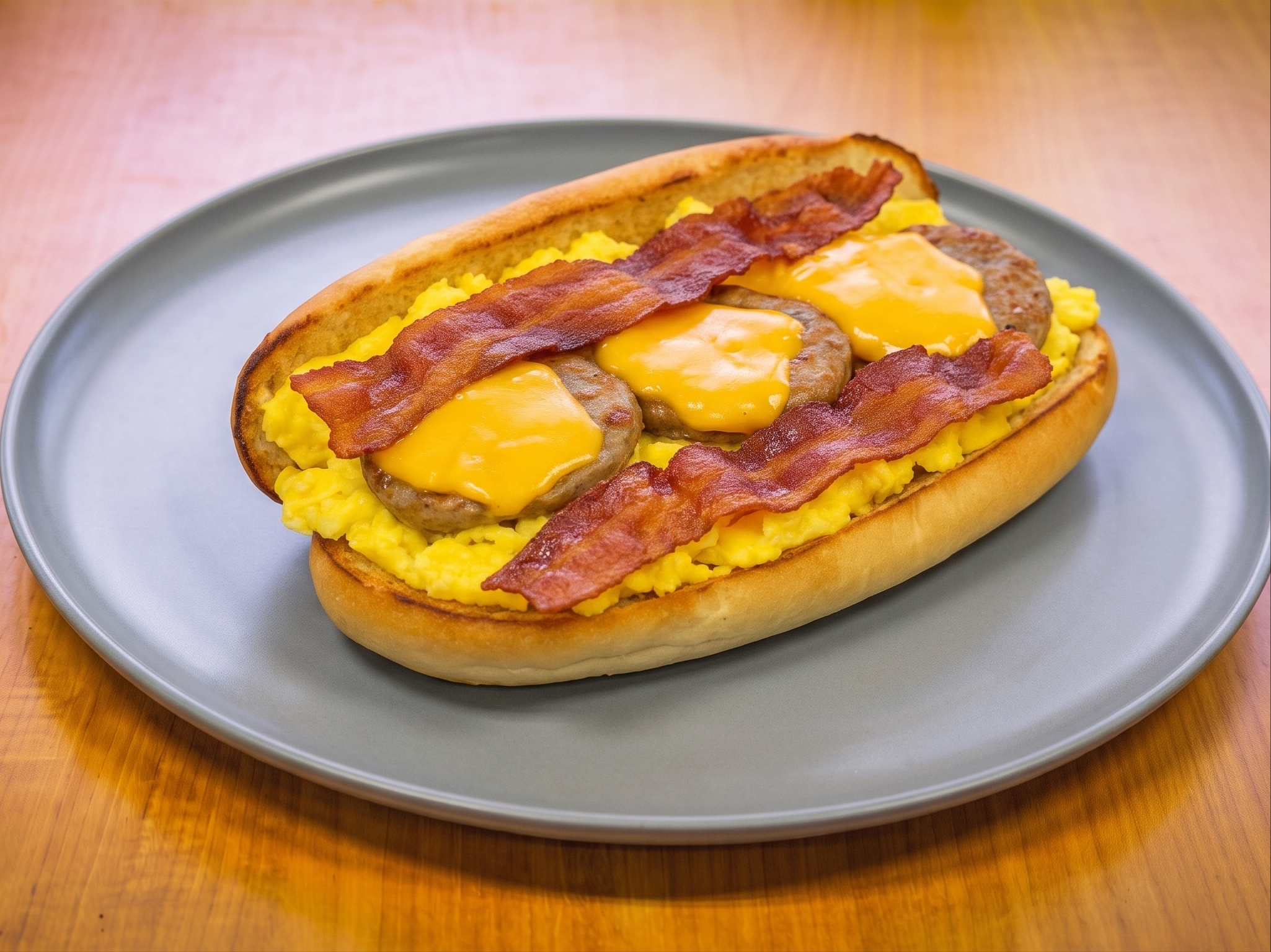 Grande Breakfast Trio Hoagie/Wrap - O