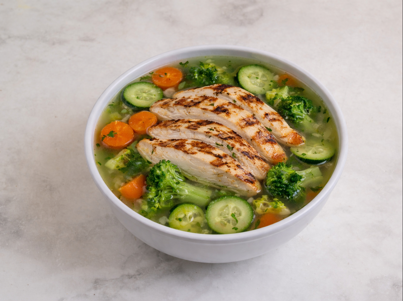 Grill Chicken Soup.