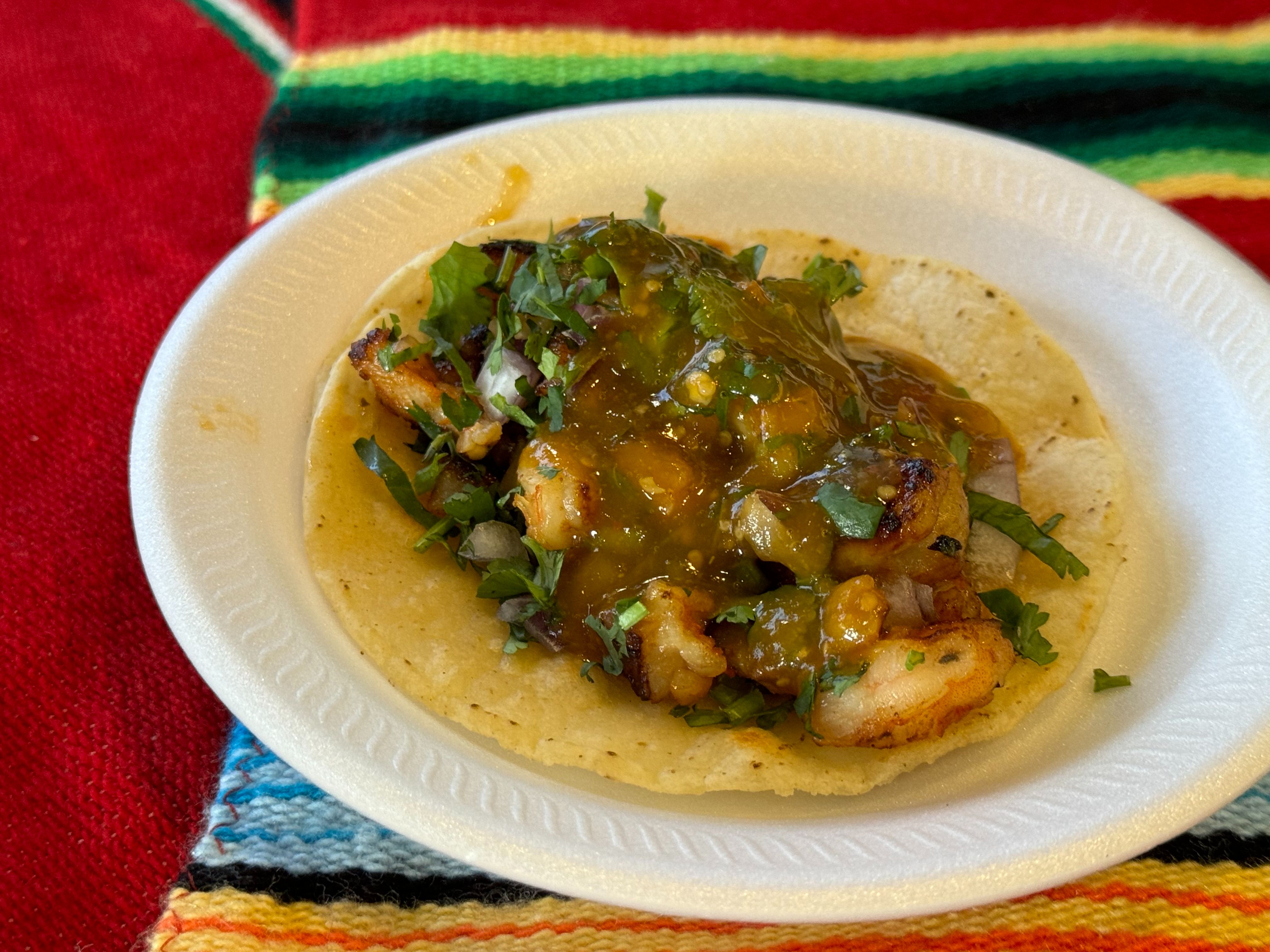 Camaron Taco.