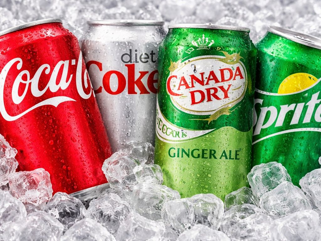 Soda Cans.
