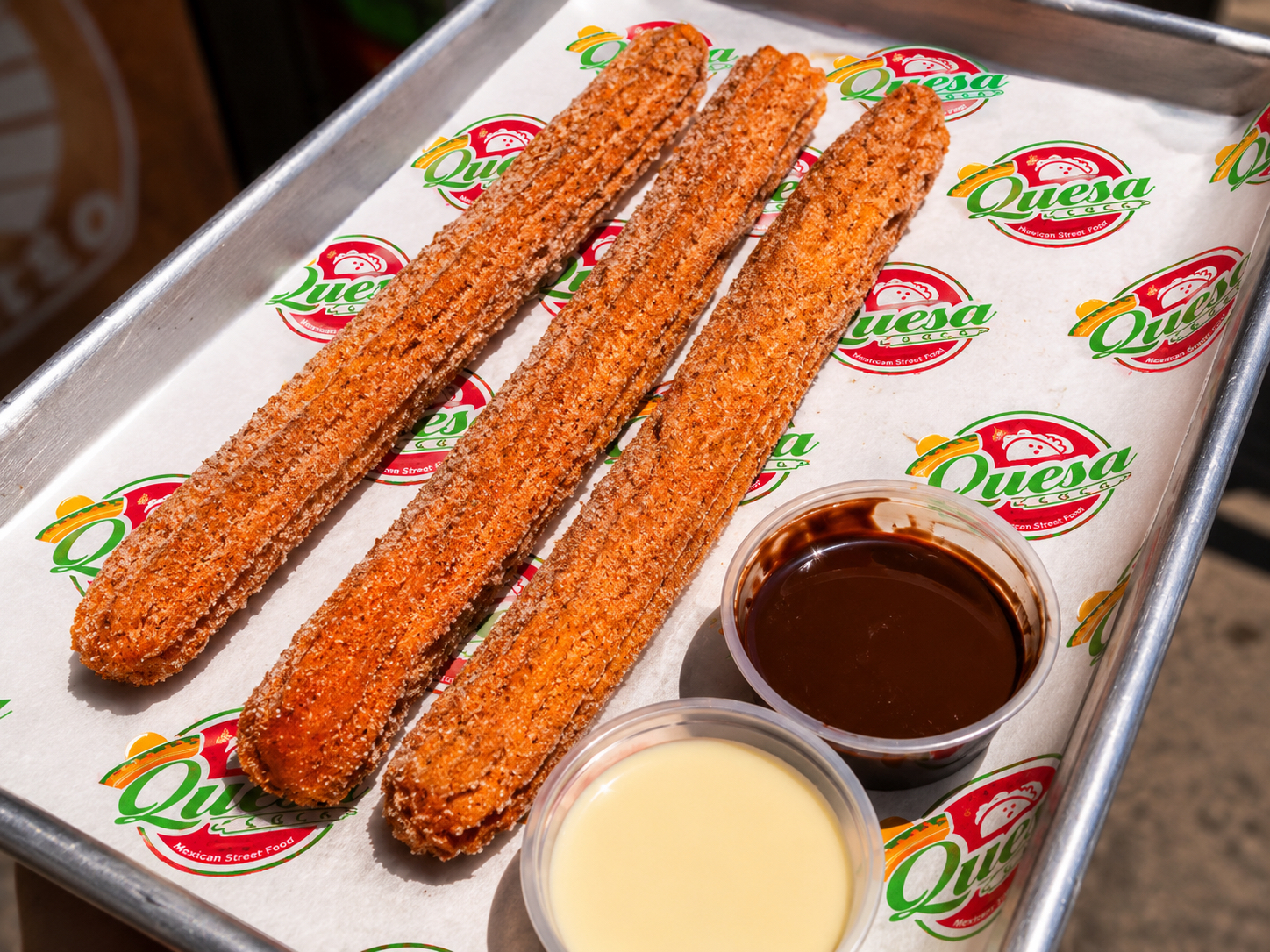 3 Churros.