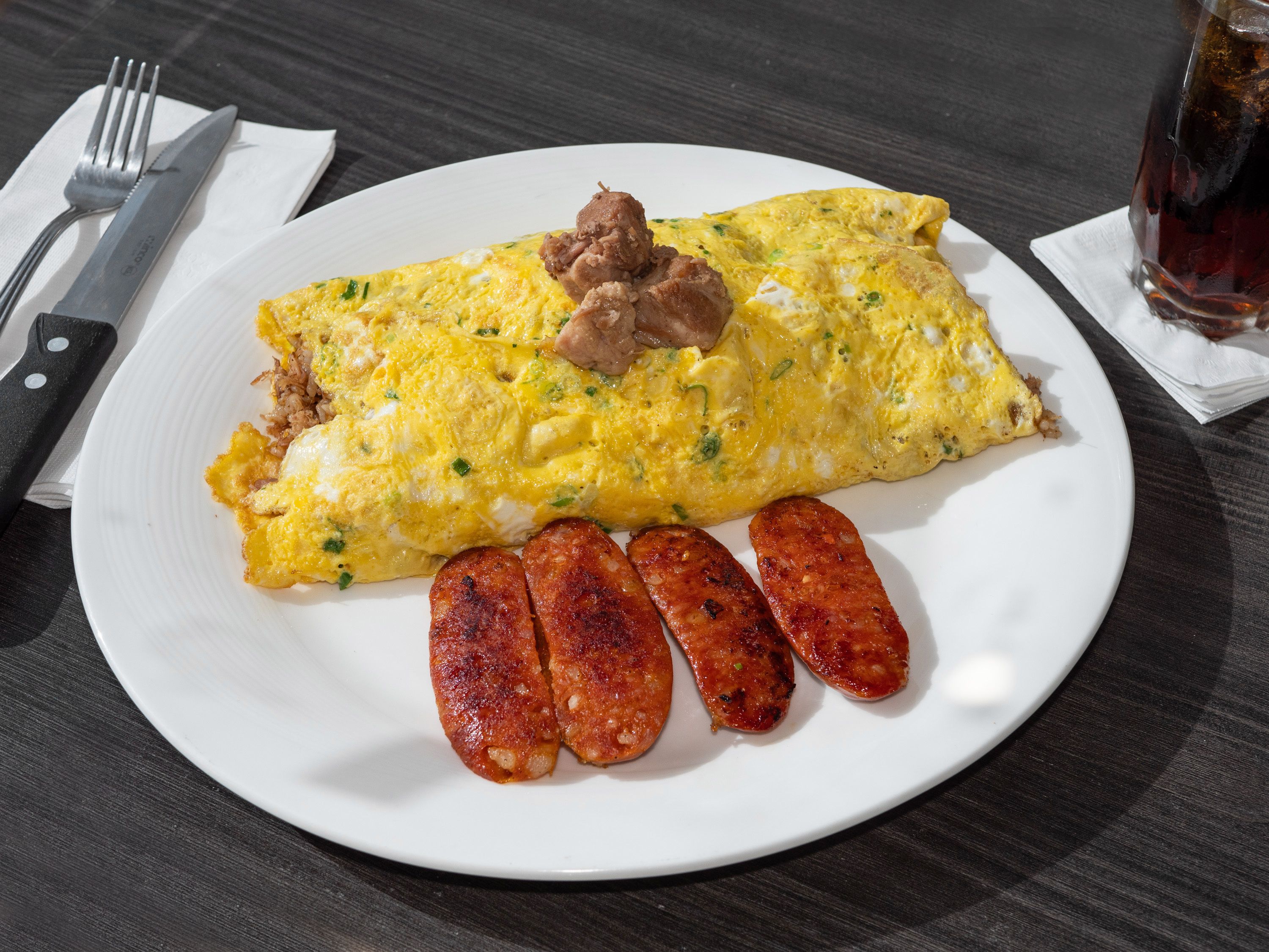 Adobo Omellette