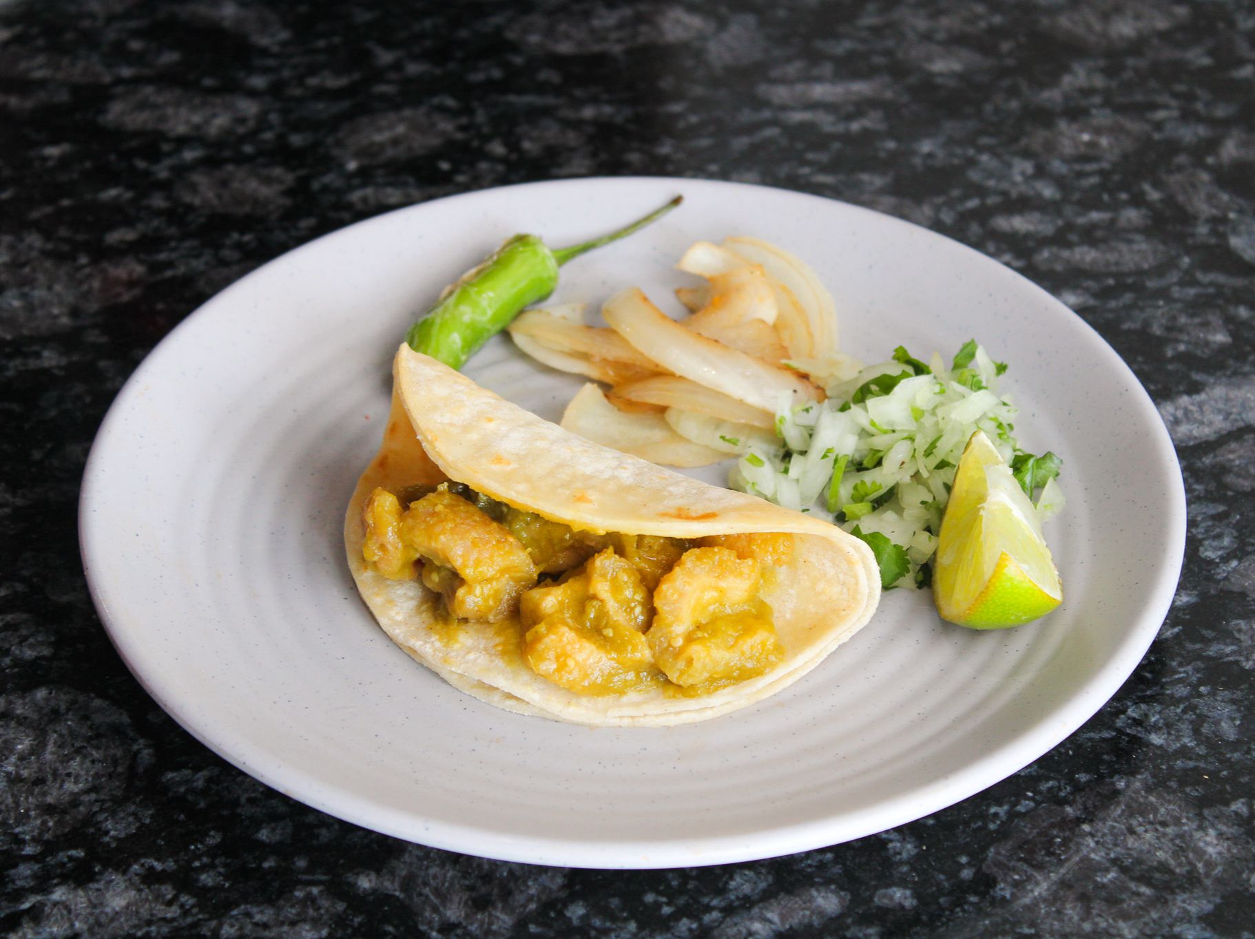 Taco Chicharron.
