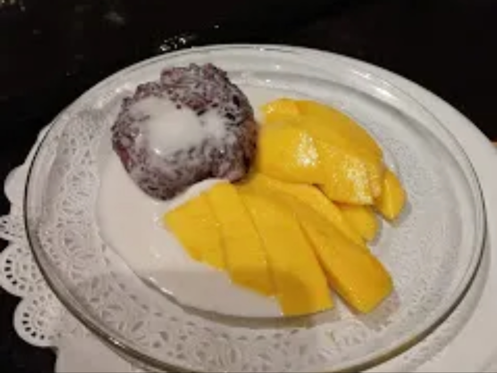 Mango & Sticky Rice.