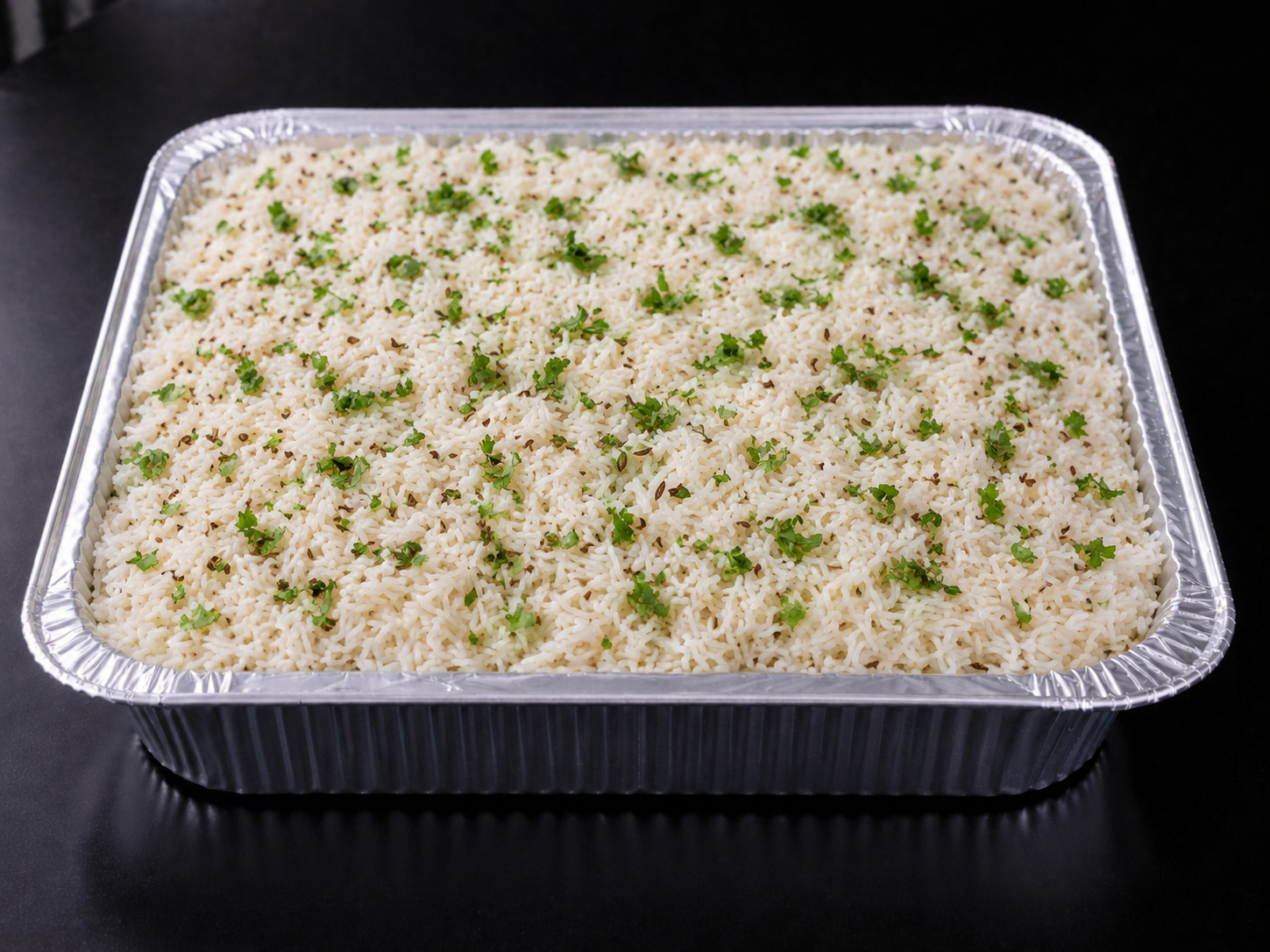 Basmati Jeera Rice Tray.