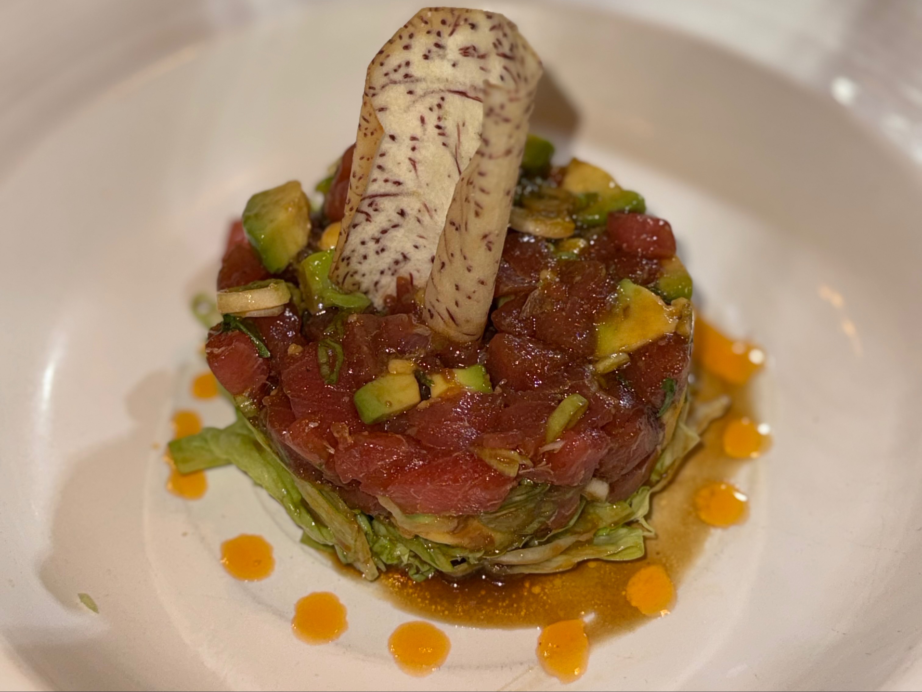 Avocado Tuna Tartare.