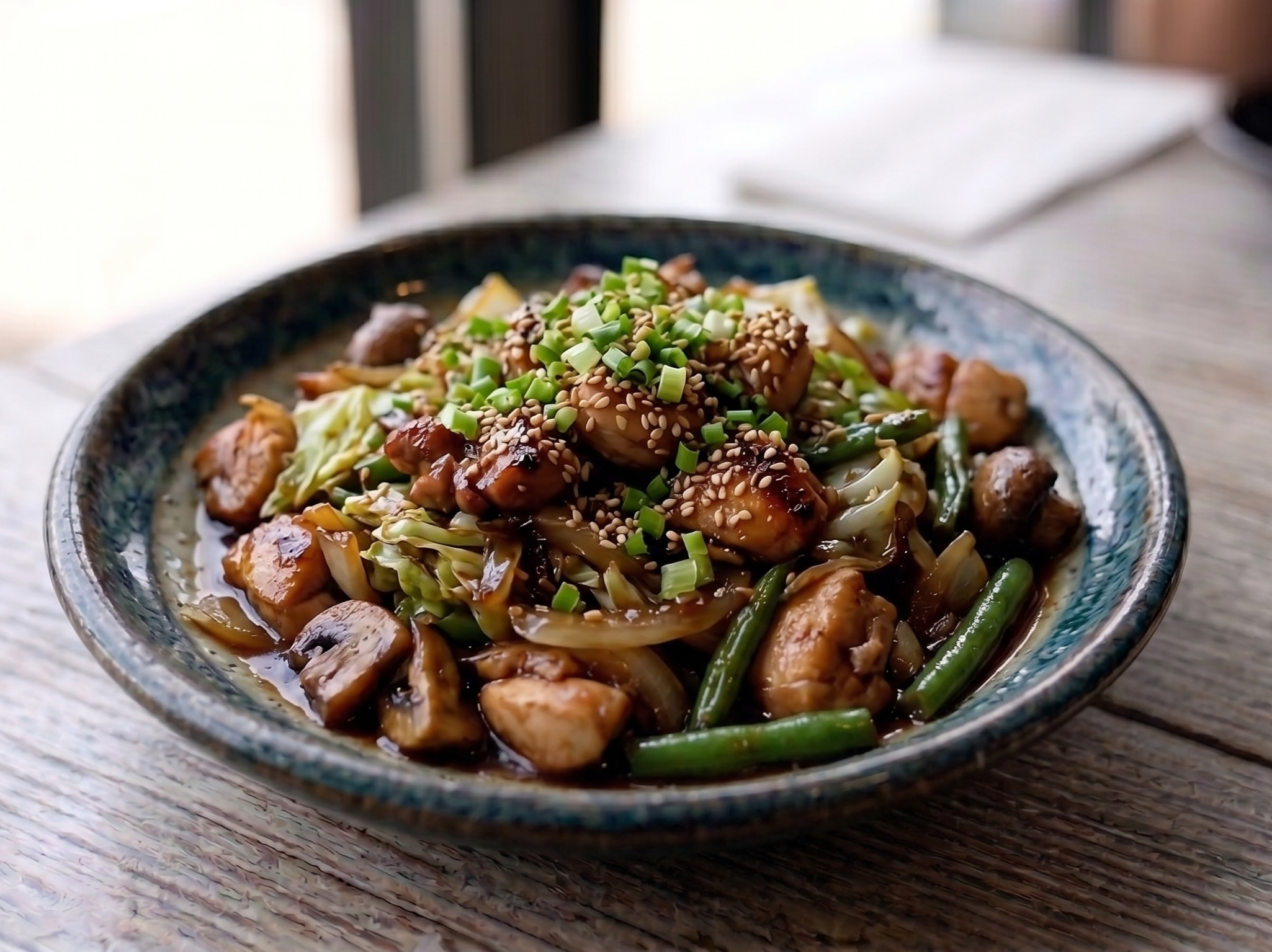 Chicken & Vegetable Saute.