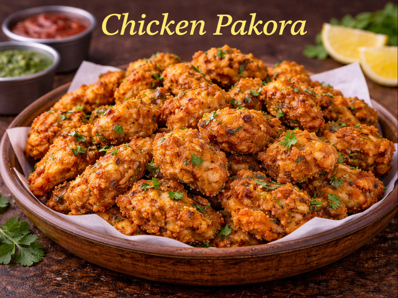 Chicken Pakora.