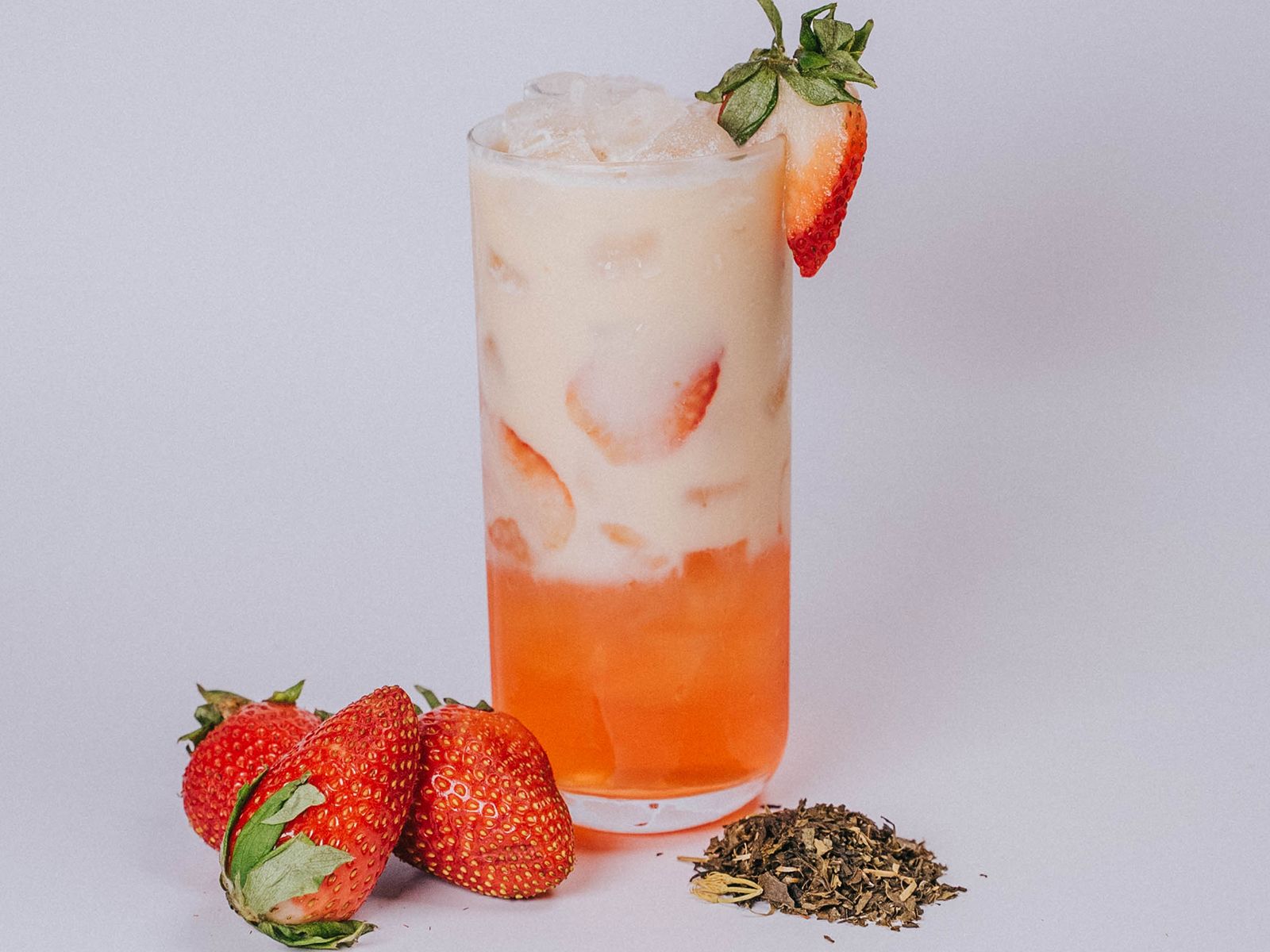 Strawberry Milk Tea.