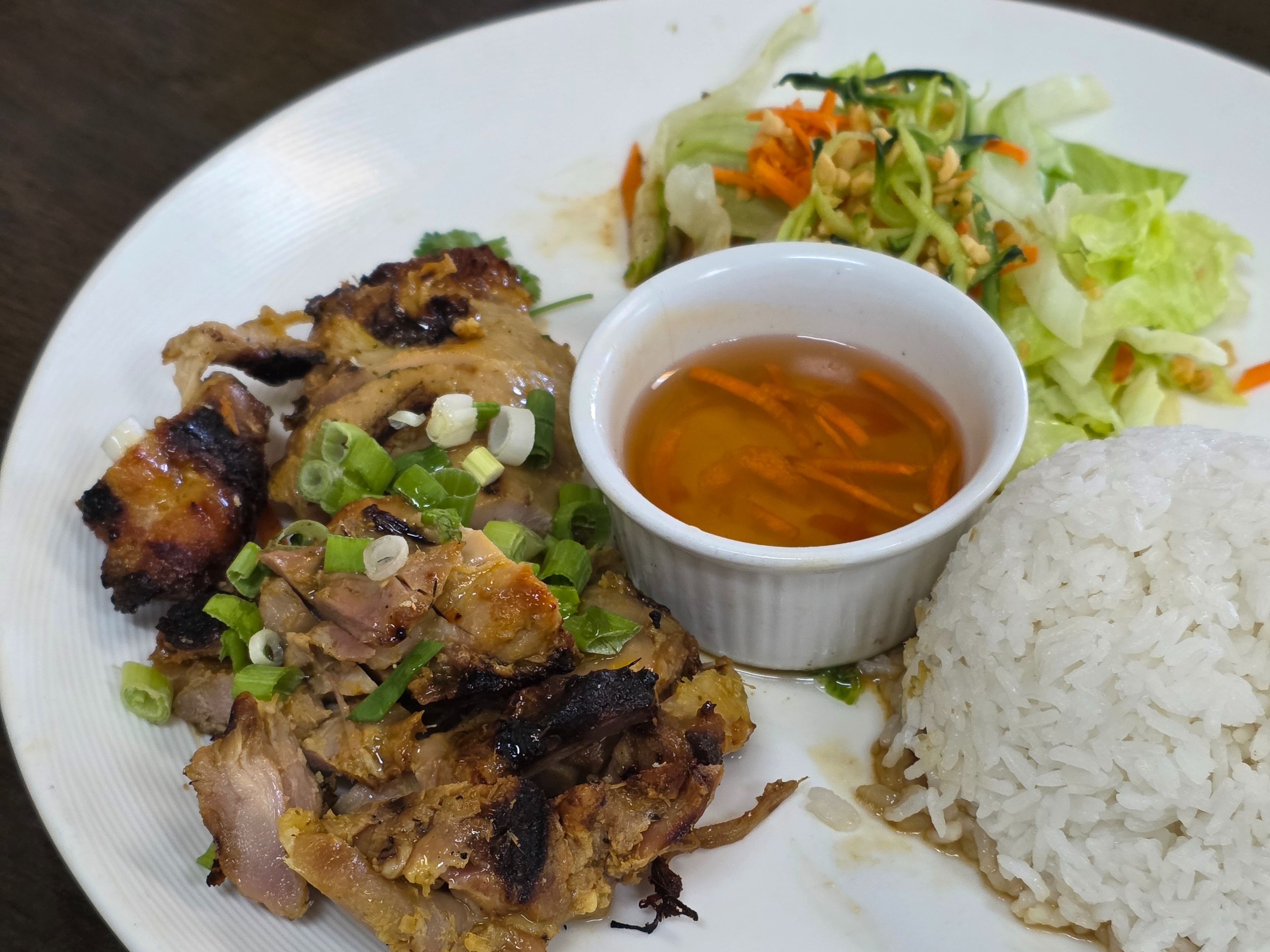 R1ck. Grilled Chicken Rice Plate.