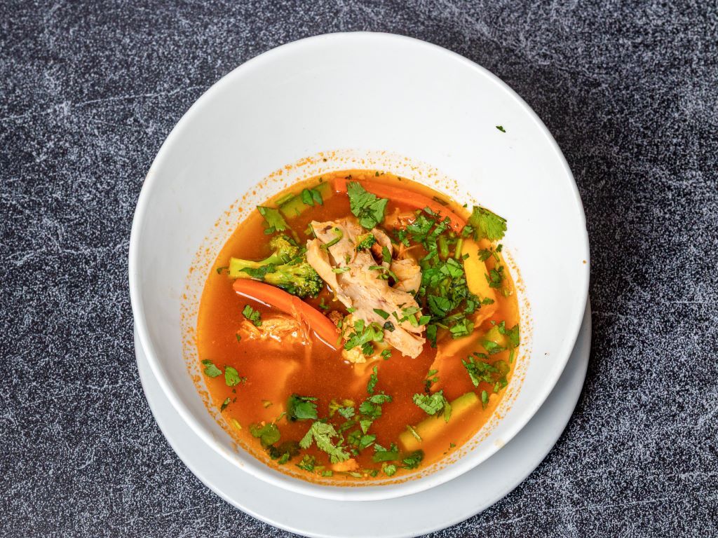 Sopa De Pollo.