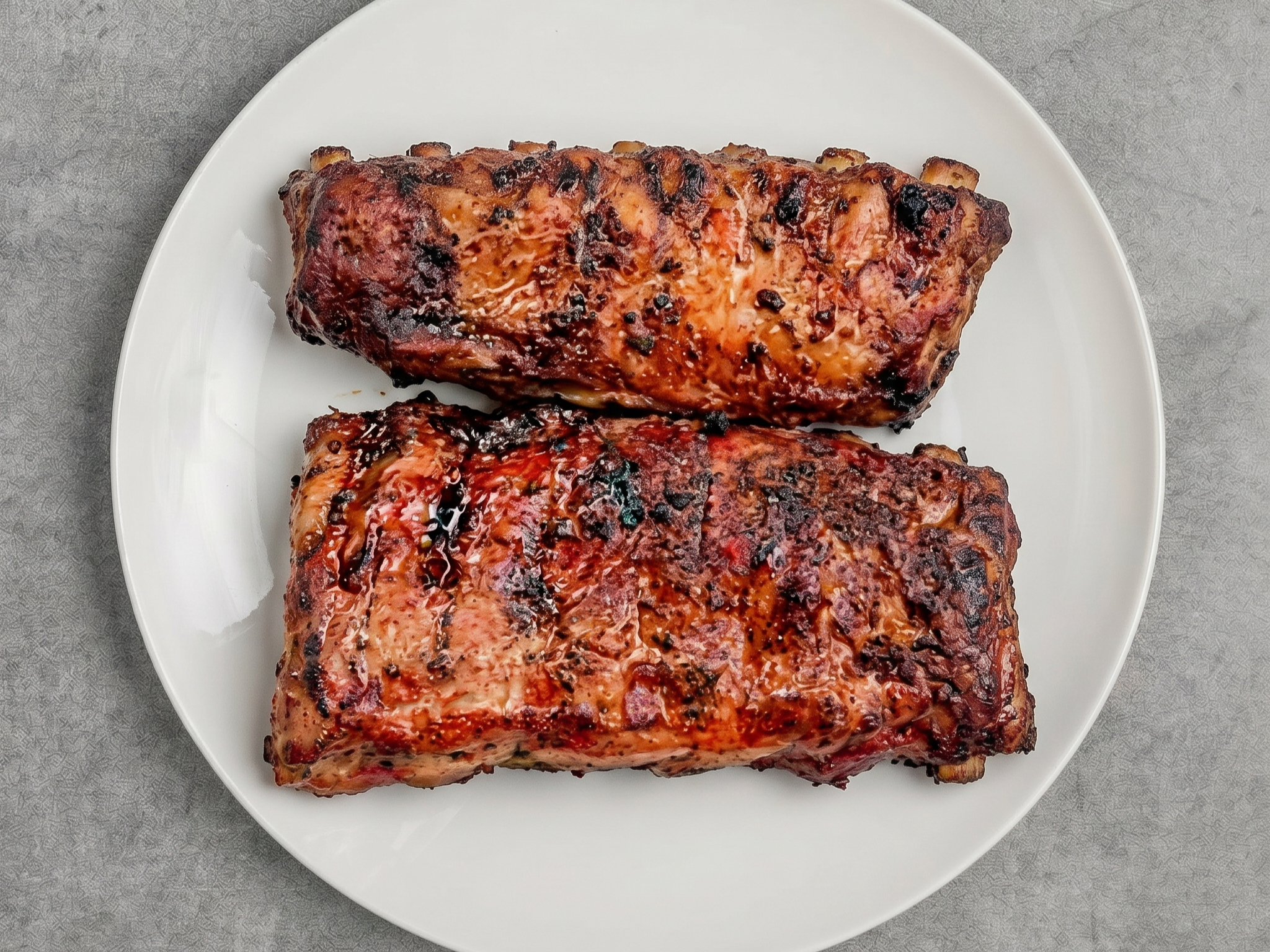 Smoked Sweet Ribs.