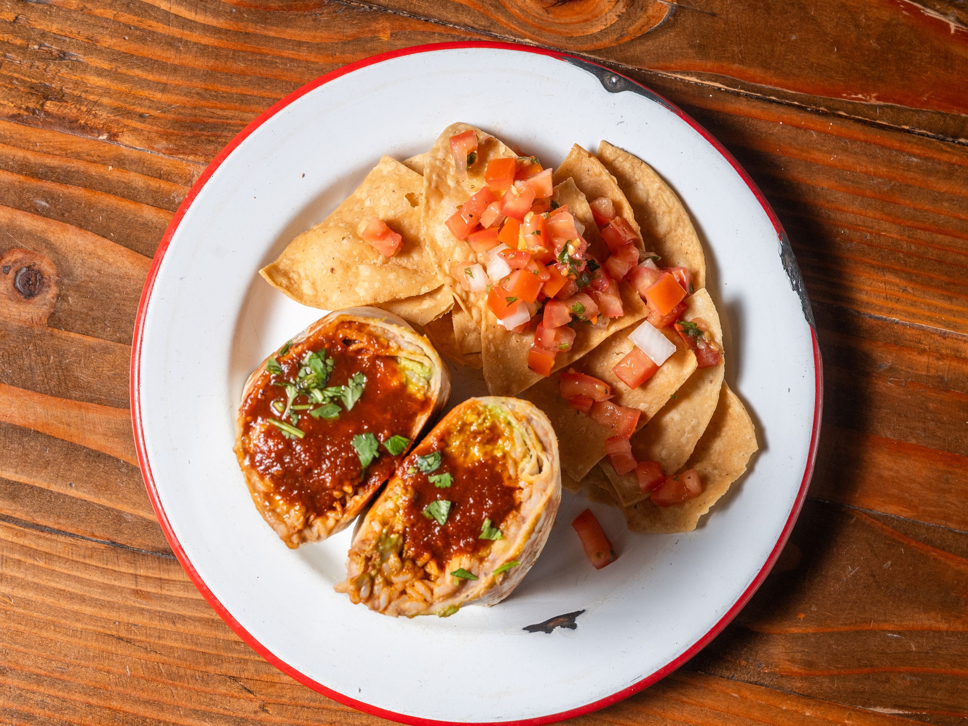 Al Pastor Burrito.