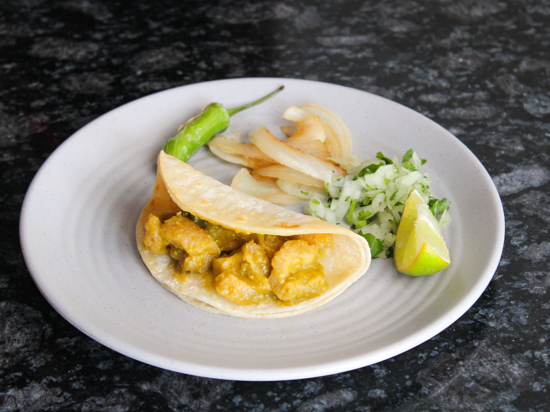 Taco Chicharron.