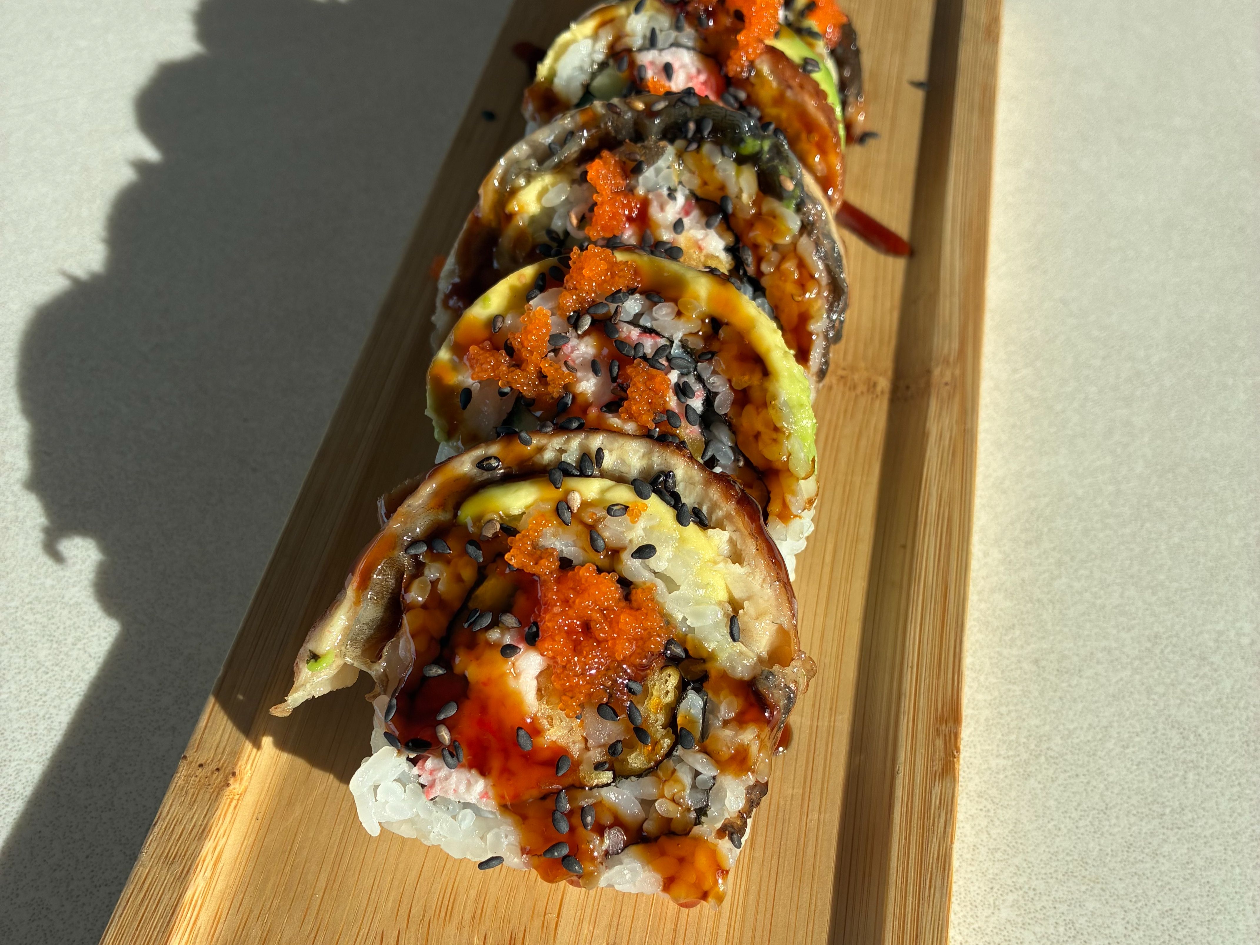 Fresh Made Dragon Roll