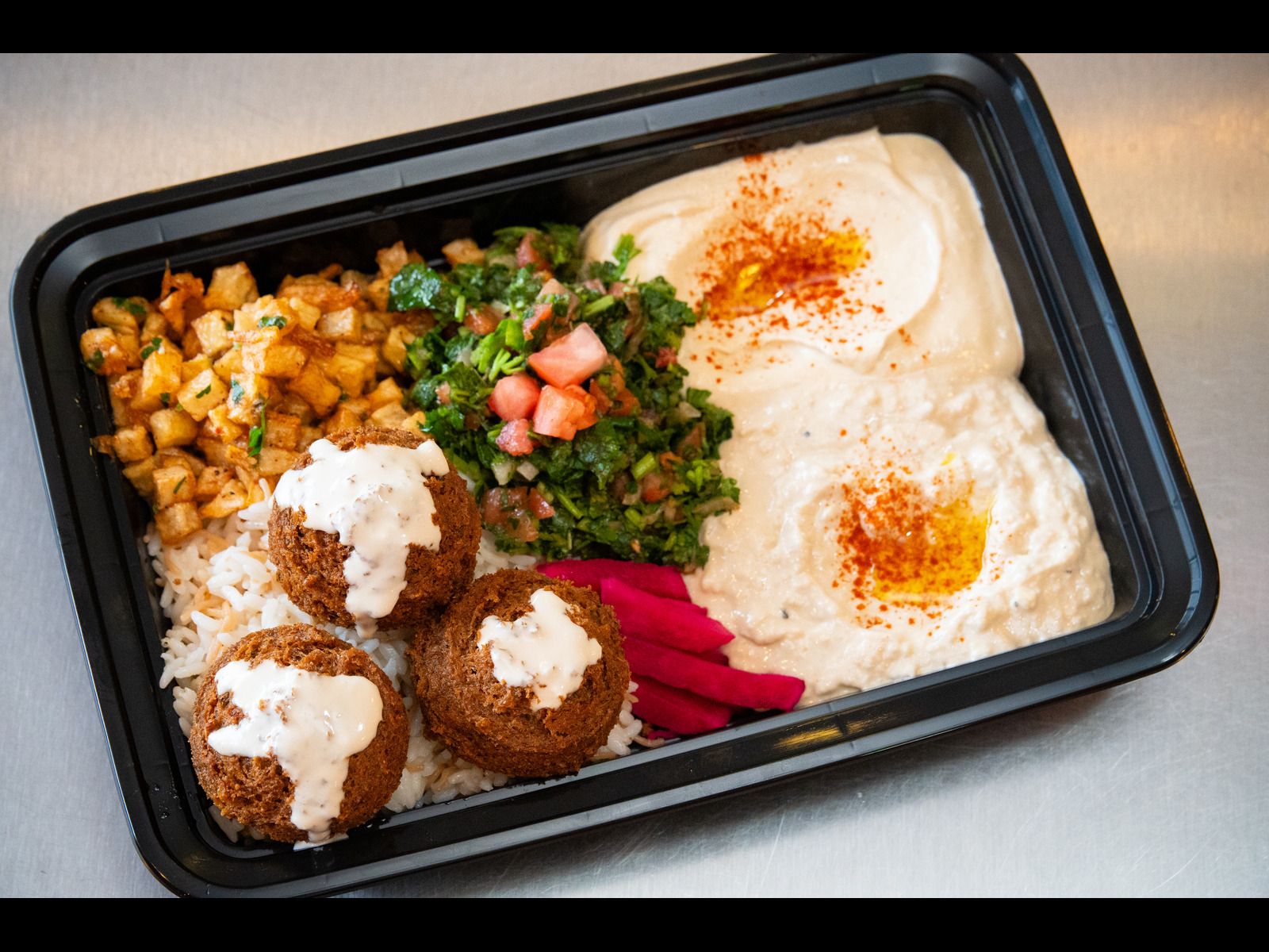 Vegetarian Combo Plate.