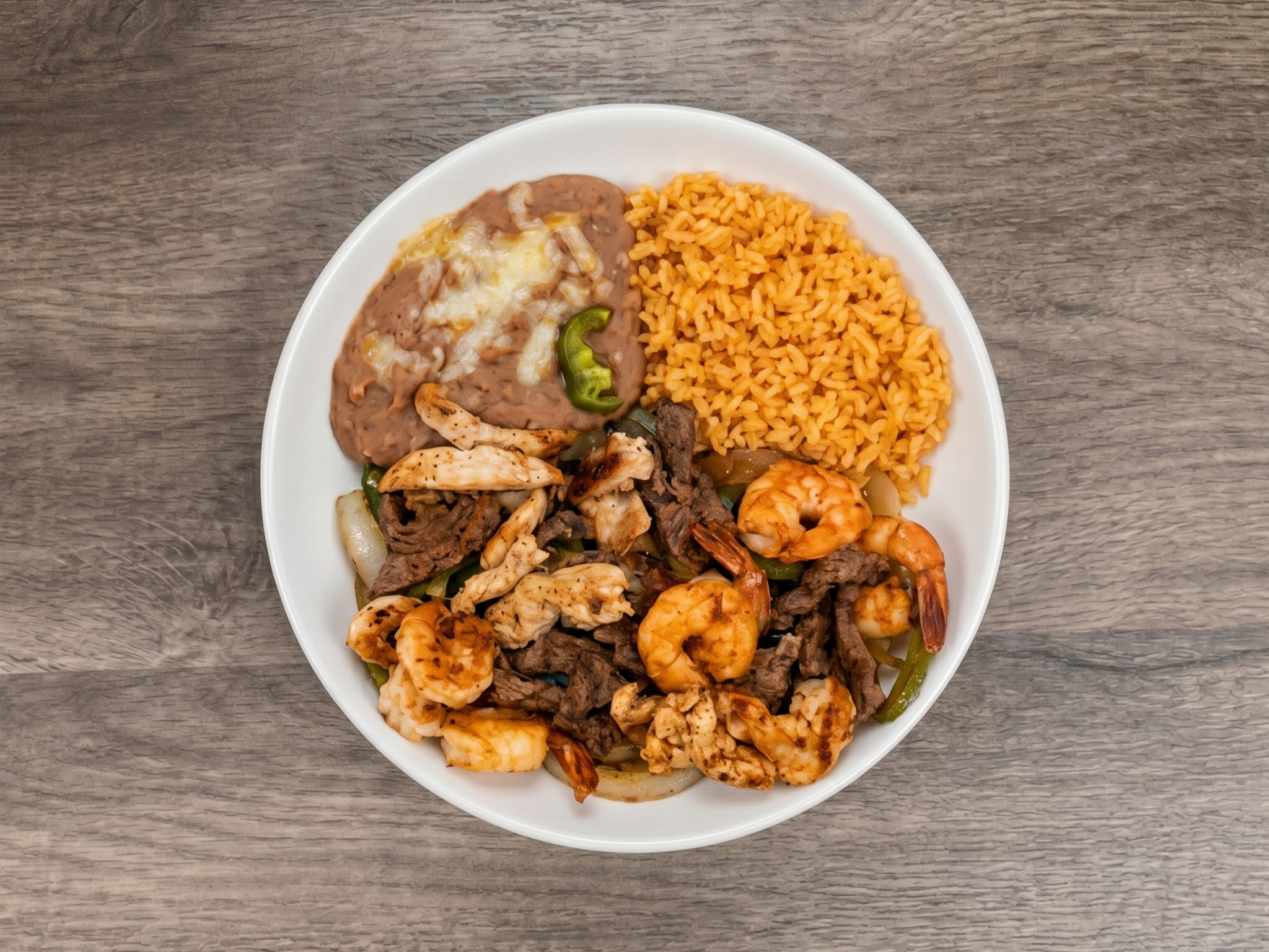 Fajitas Campechanas Dinner