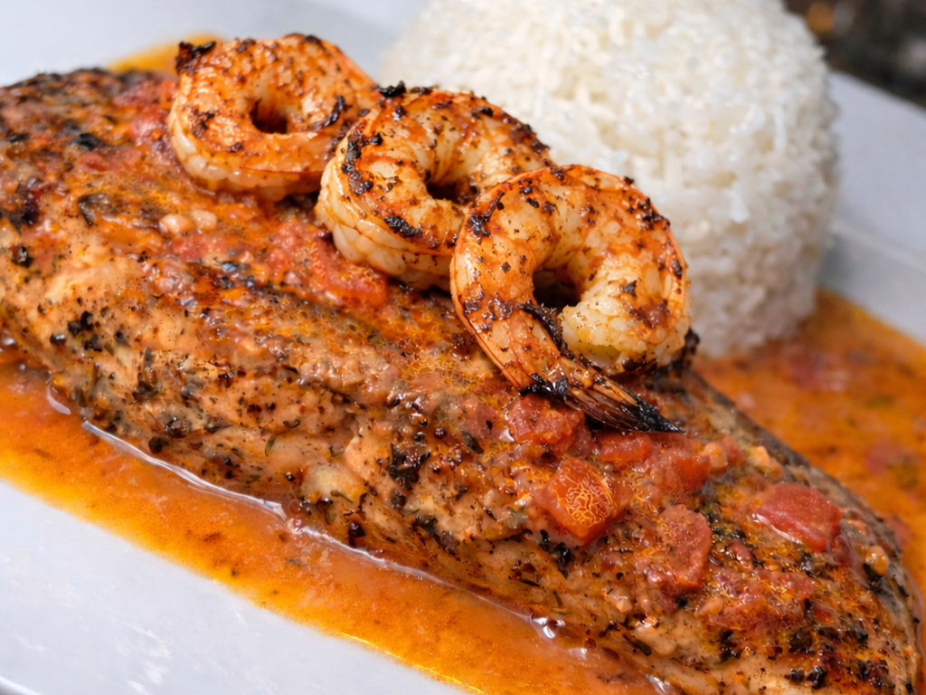 Caribbean Jerk Fish