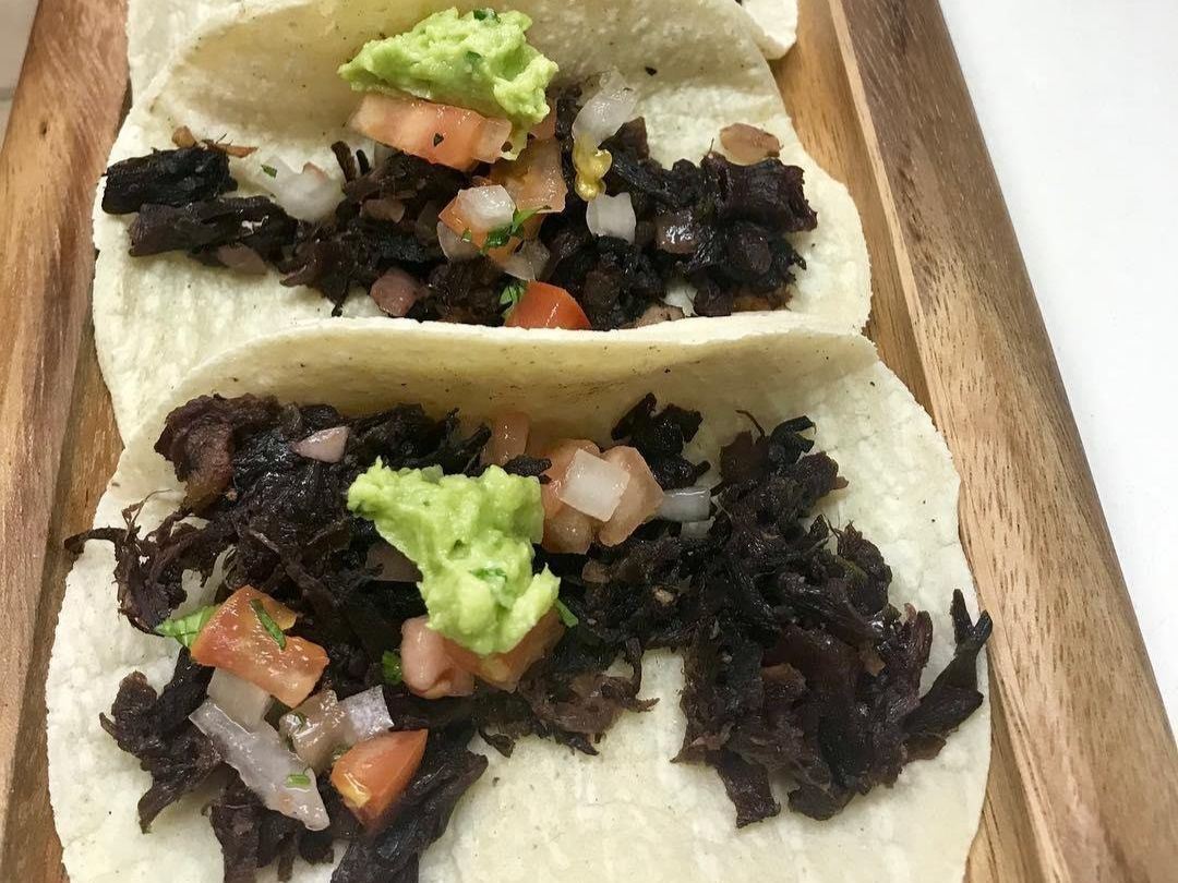 Hibiscus (Jamaica) Tacos.