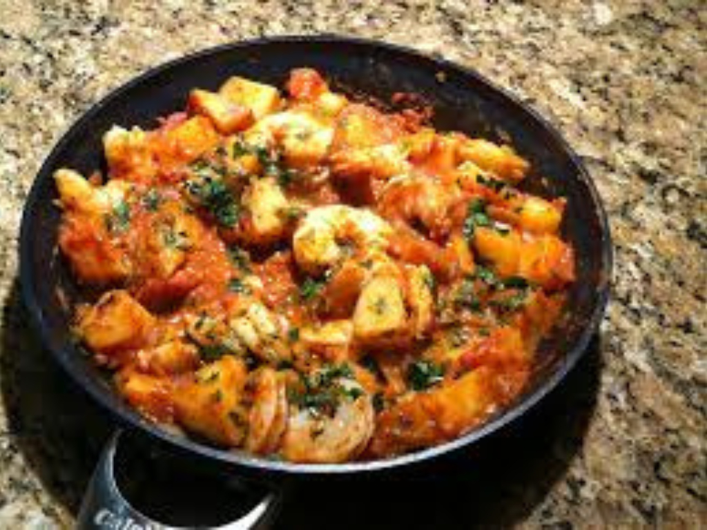 Shrimp Vindaloo.