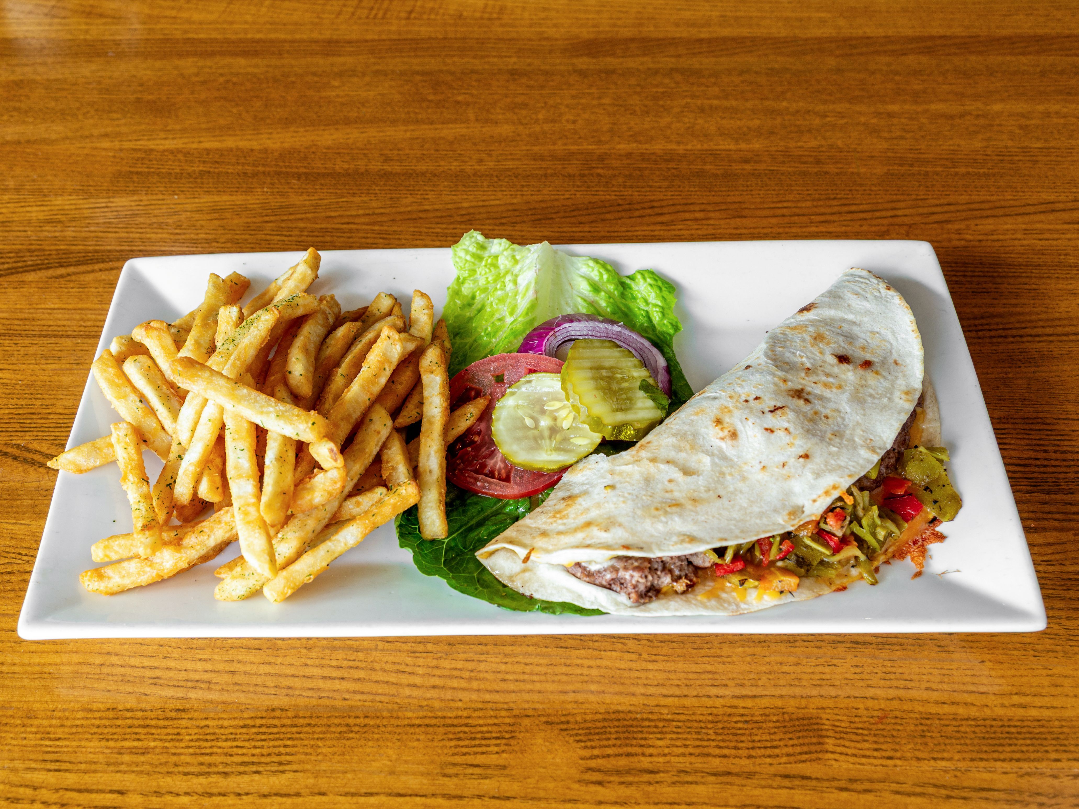Mexican Tortilla Burger