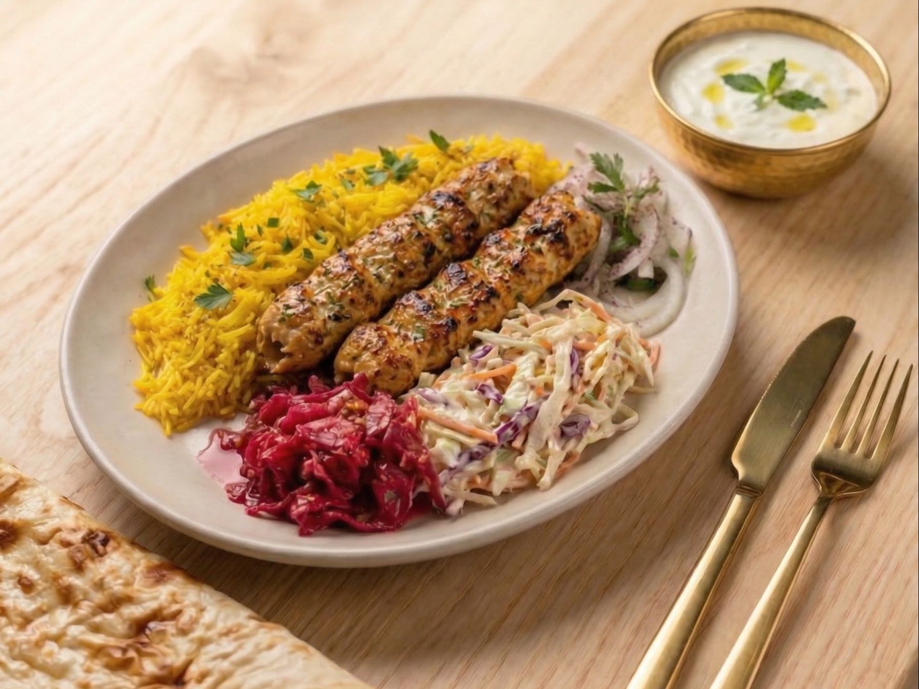 Chicken Lula Kebab