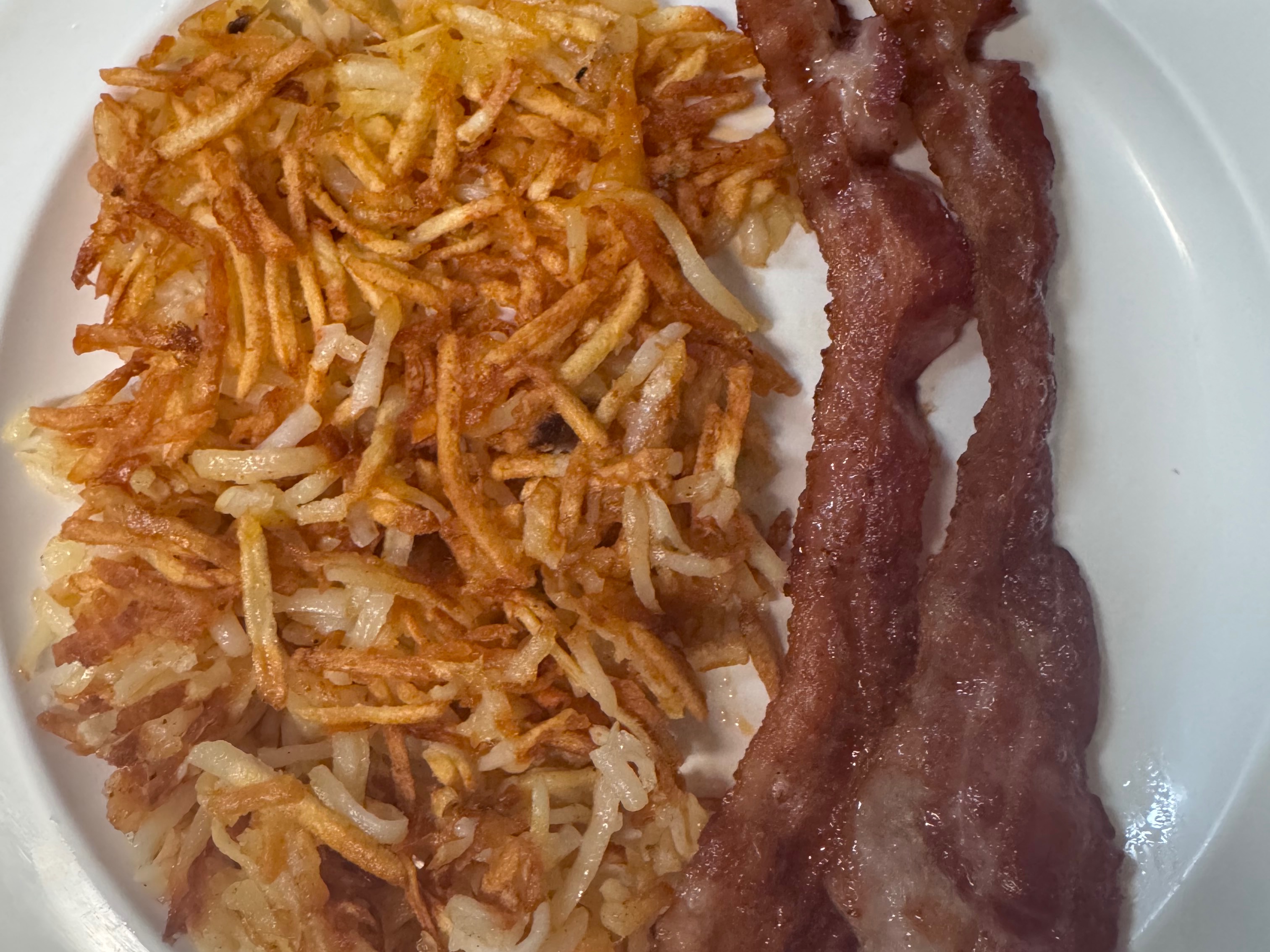 Bacon & Hash Browns Combo.