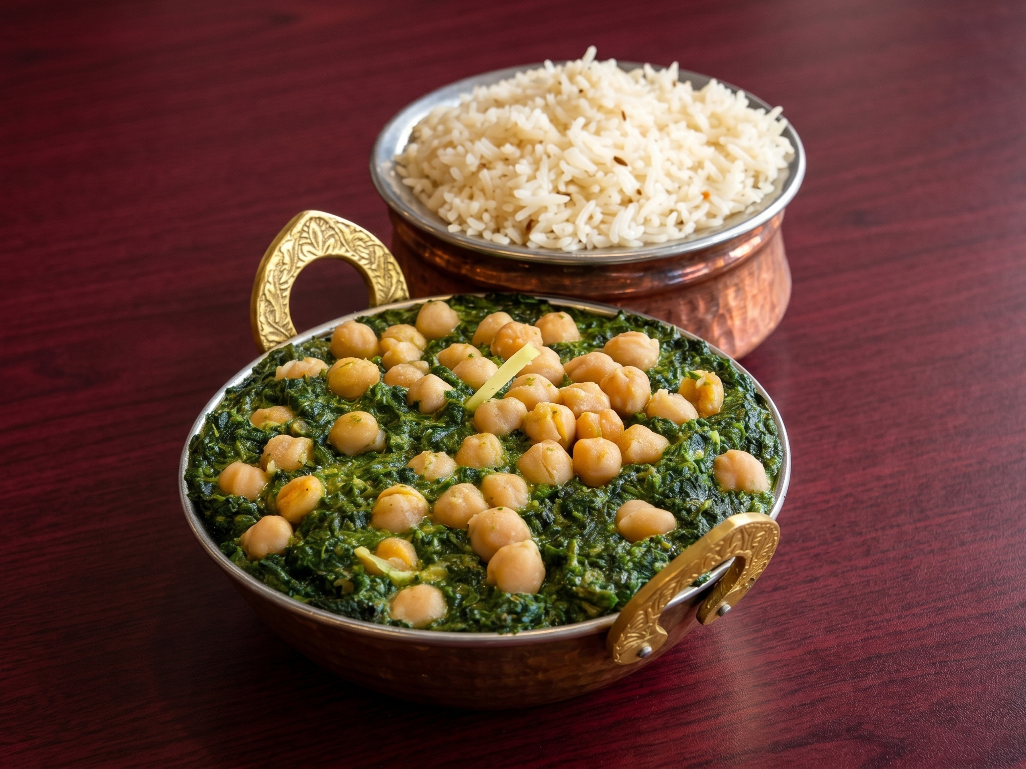 Chana Saag.