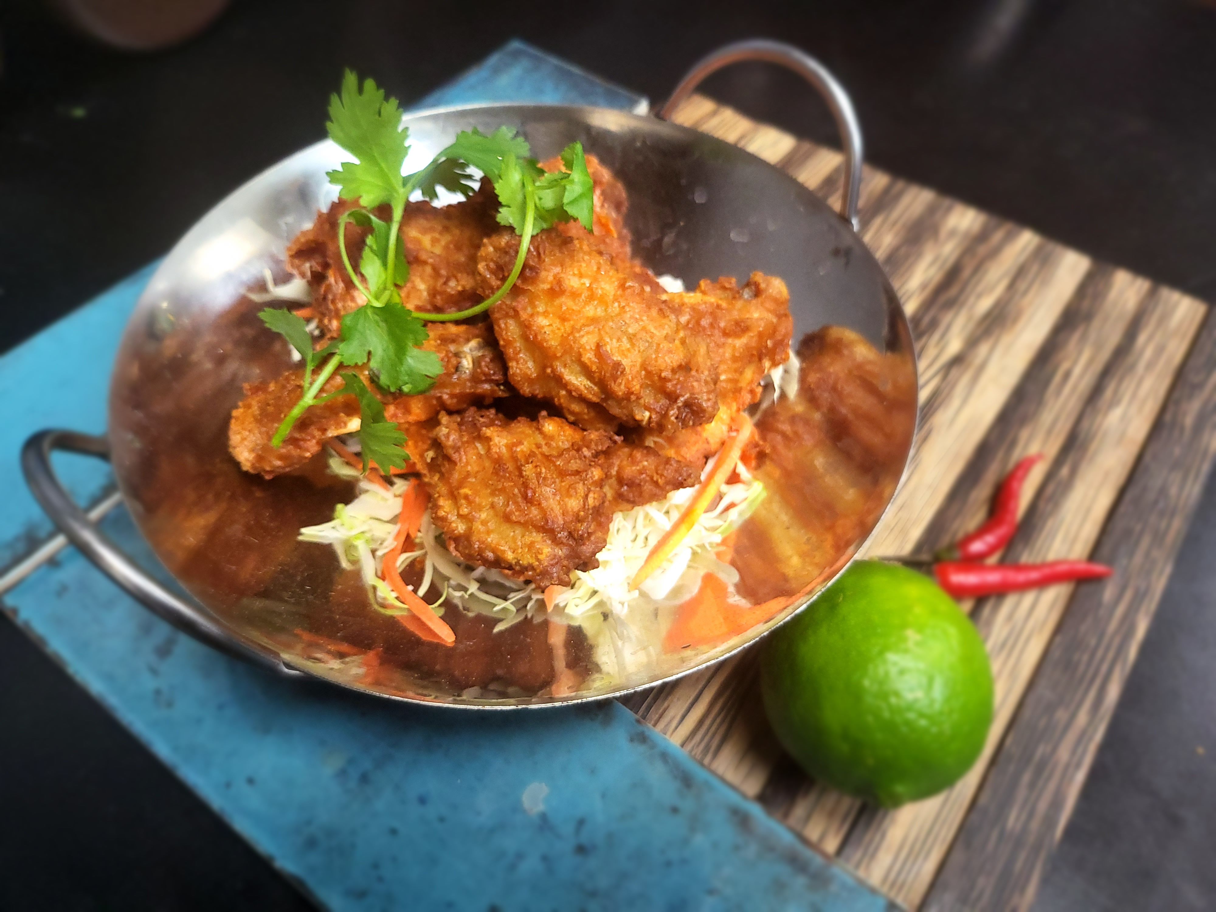 Thai Fried Chicken Wing (Gai Tod).