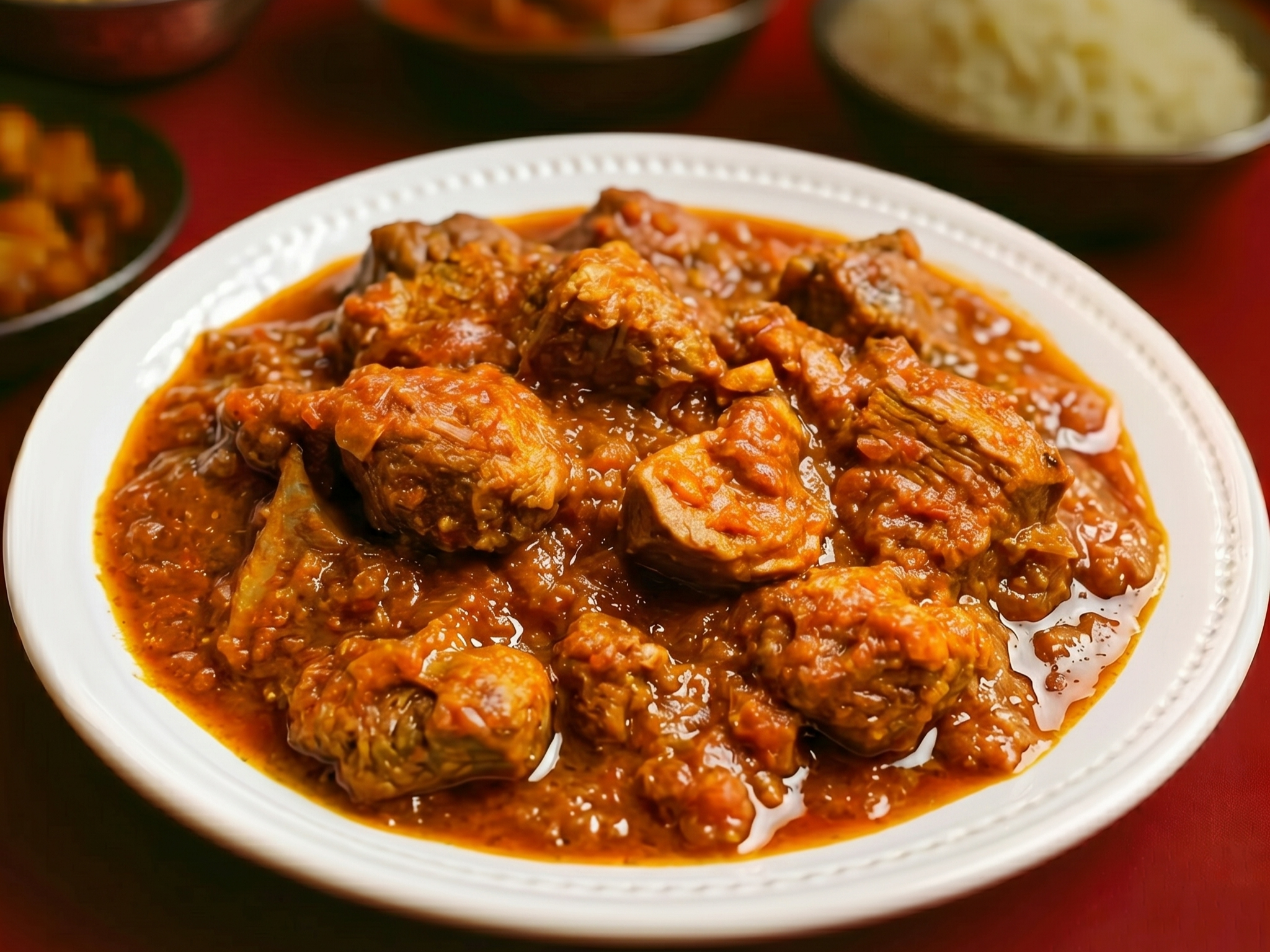 Goat Curry Large.