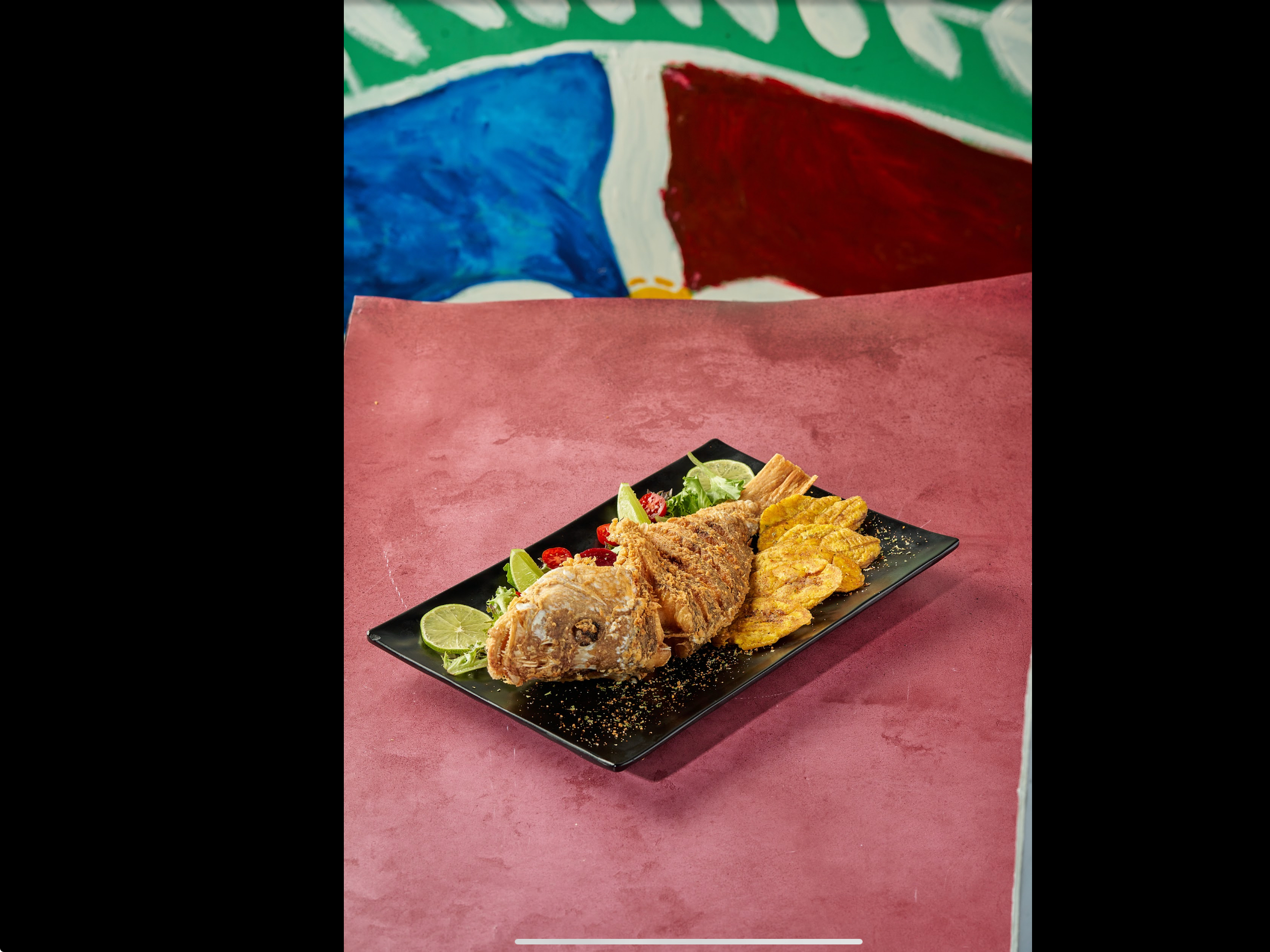 Pargo Frito ( Fried Red Snapper).