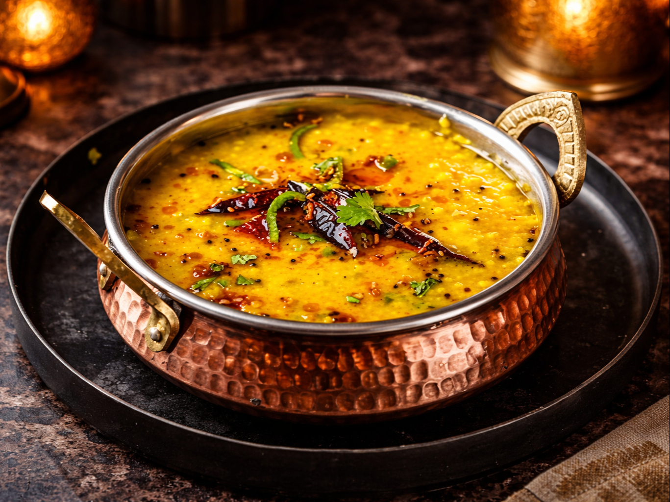 Yellow Dal Tadka.