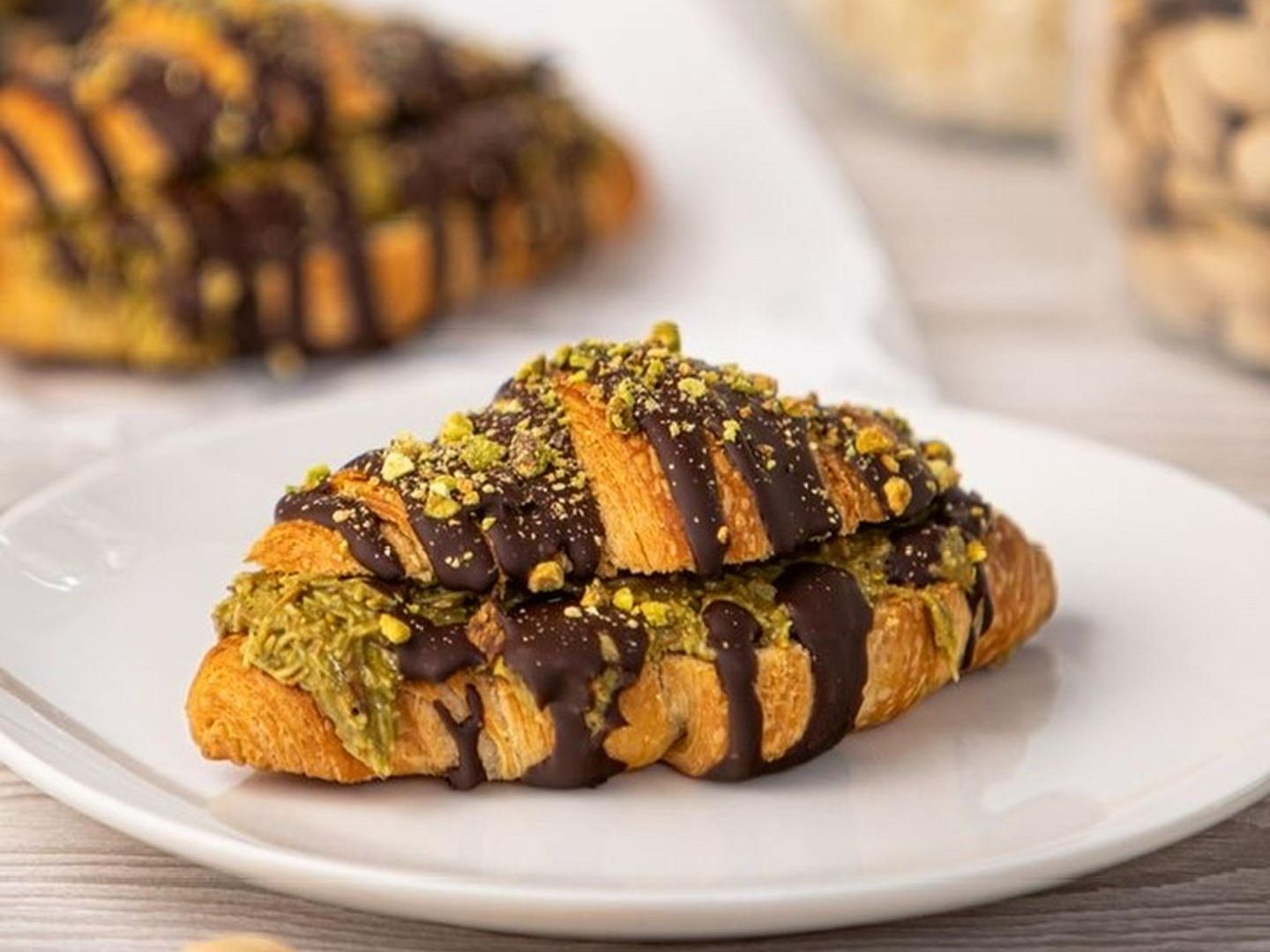 Dubai Chocolate Croissaint
