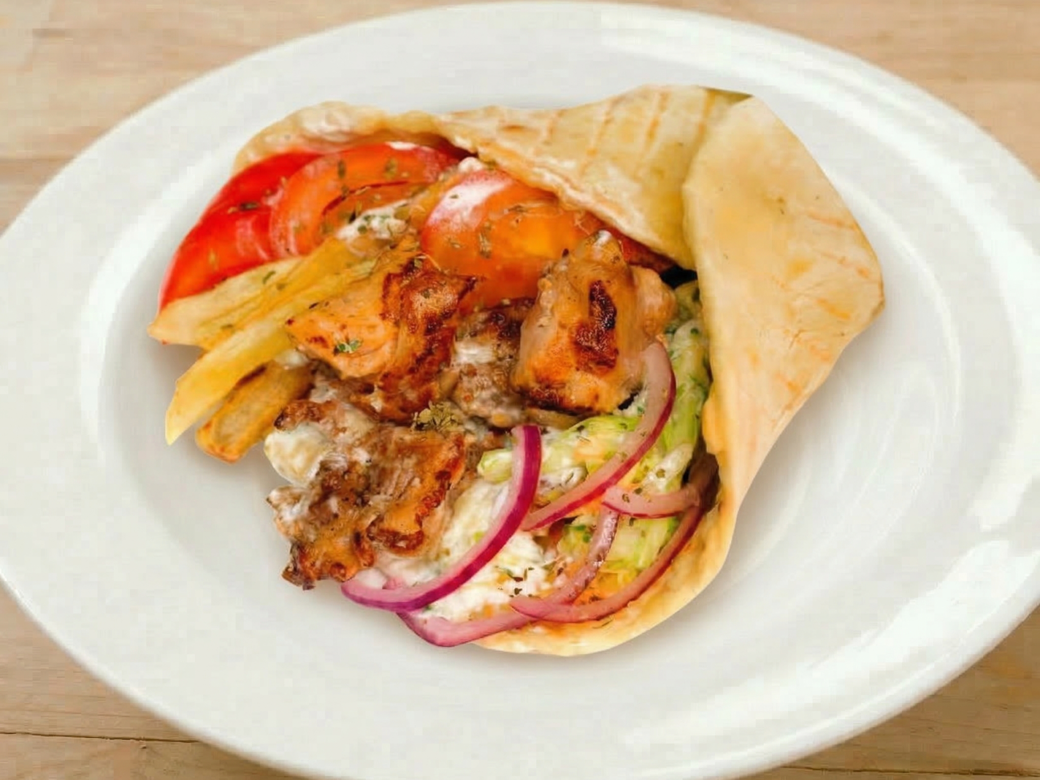 Chicken Pita.