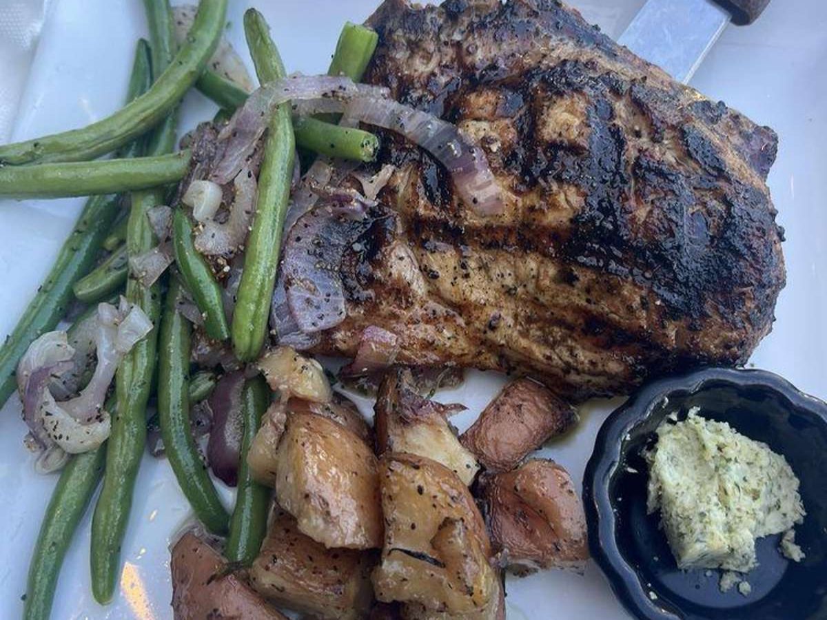 Grilled Pork Chop.