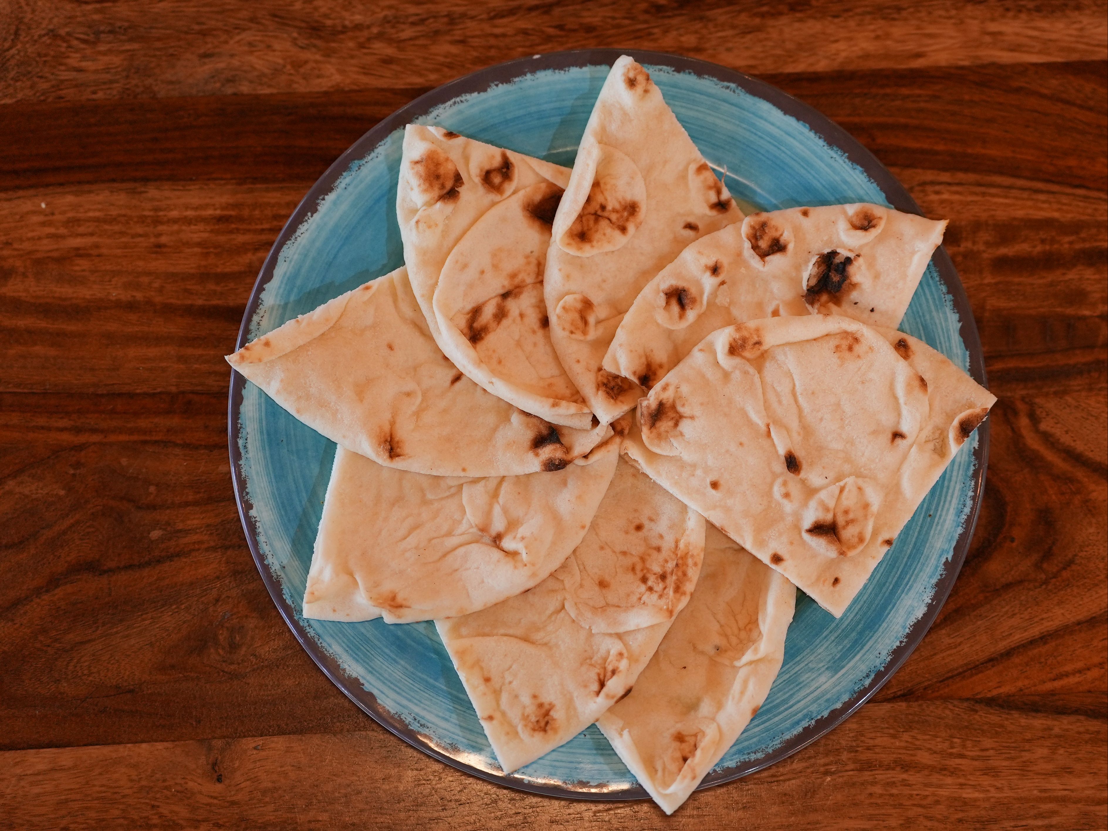 Toasted Pita.