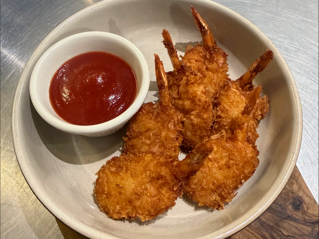 Coconut Shrimp.