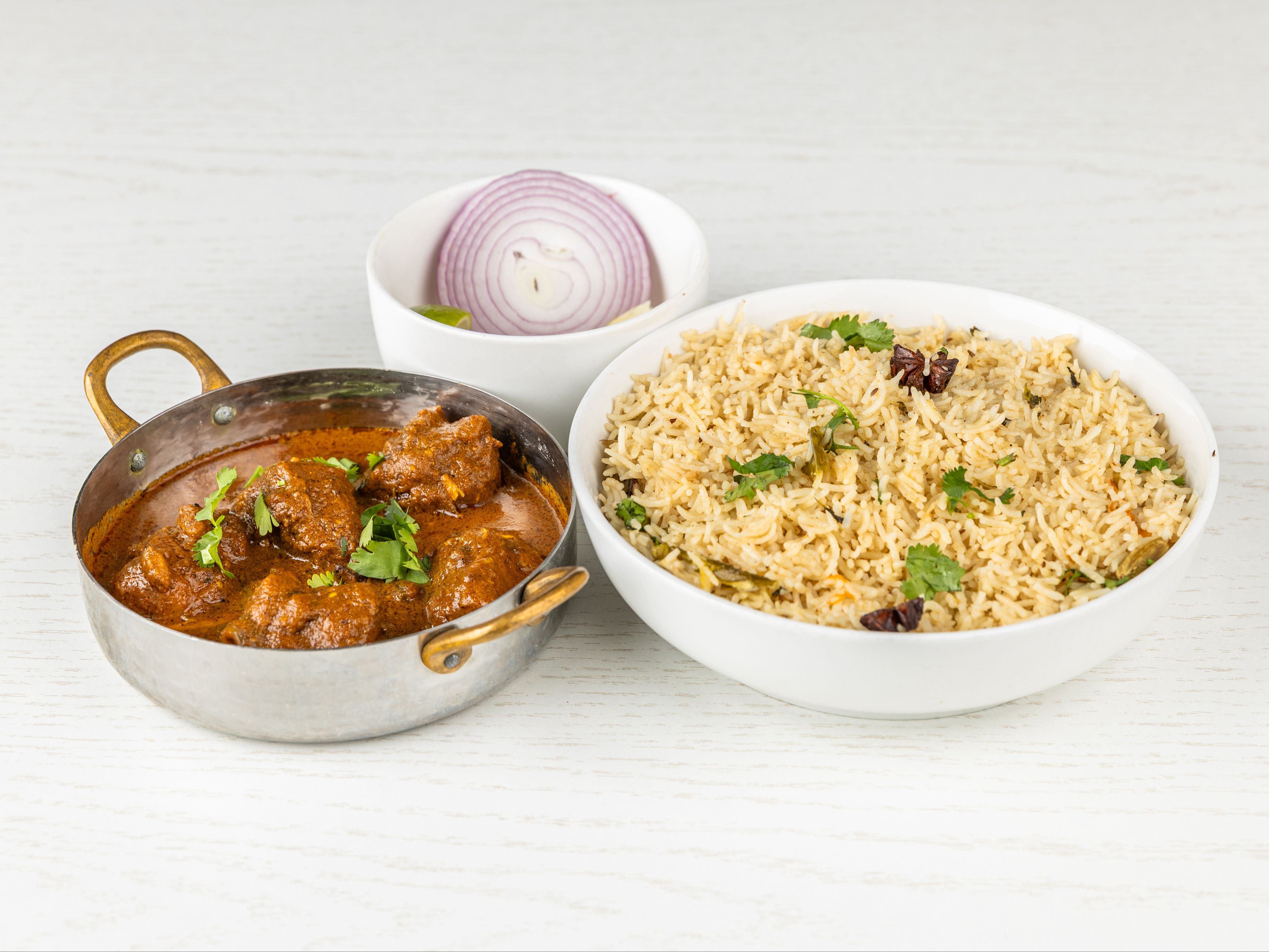 Andhra Chicken Curry.