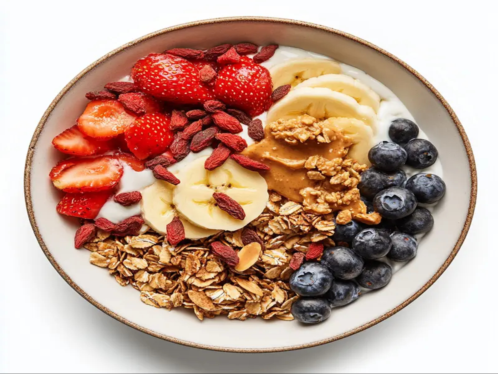 Granola Fruit Bowl.