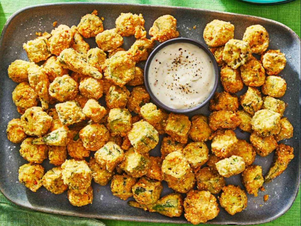 Family Fried Okra.