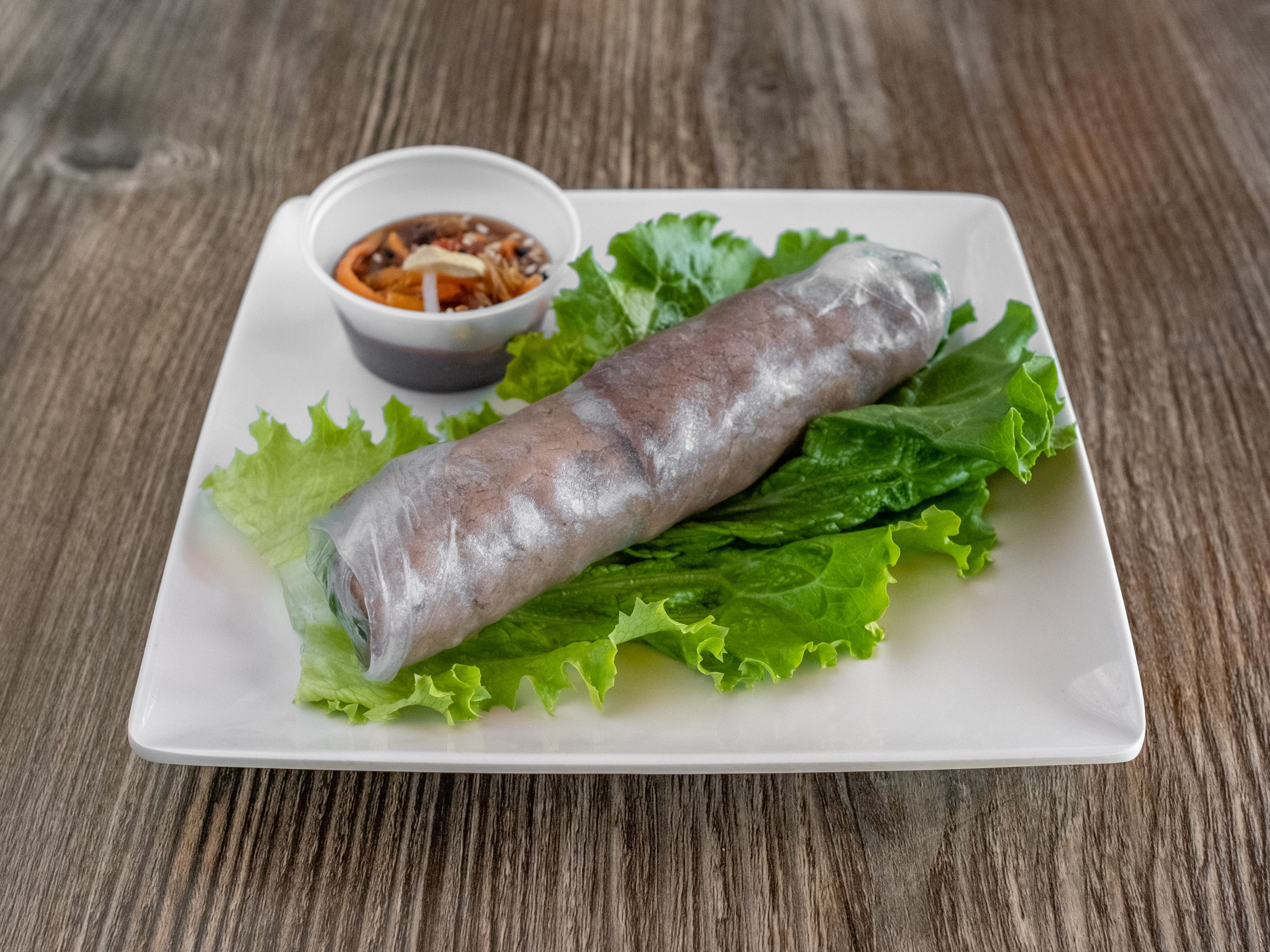 06. Grilled Beef Spring Rolls.