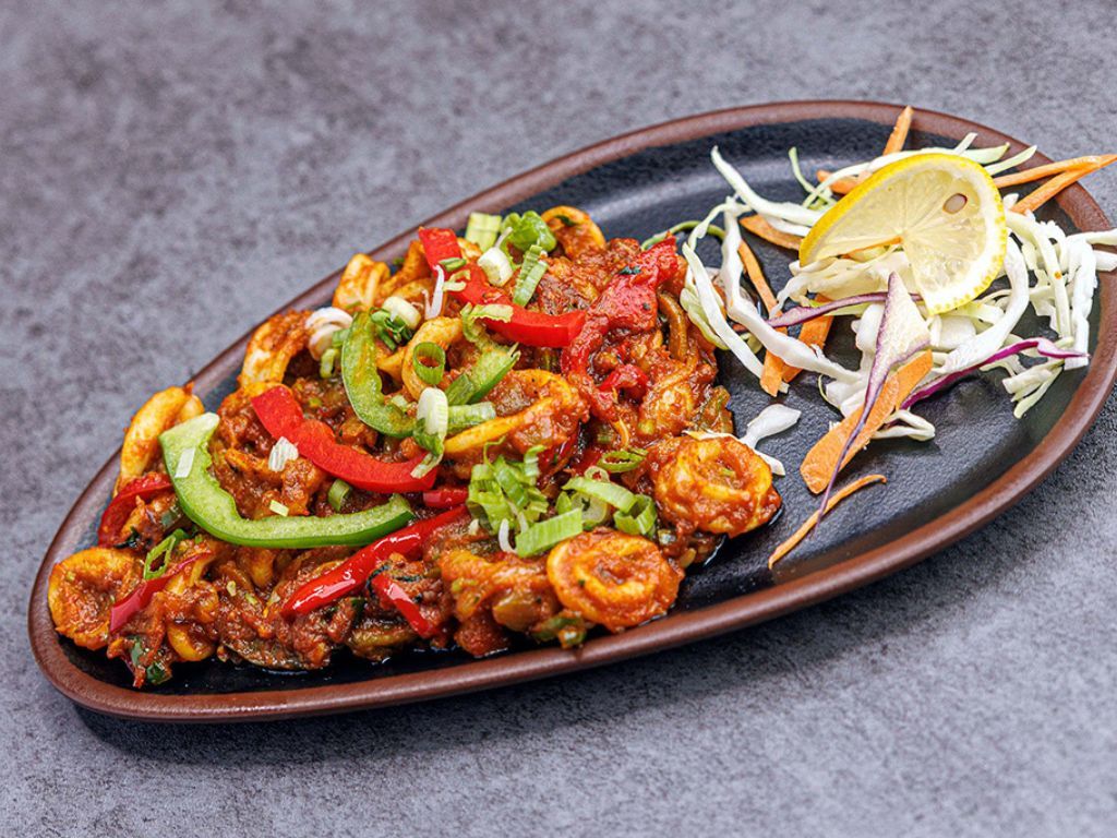 Masala Calamari.