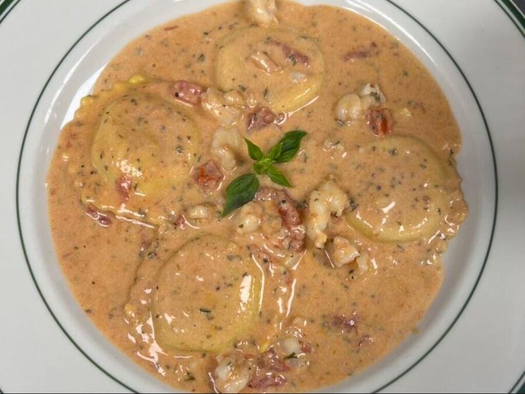 ShRIMP Ravioli.